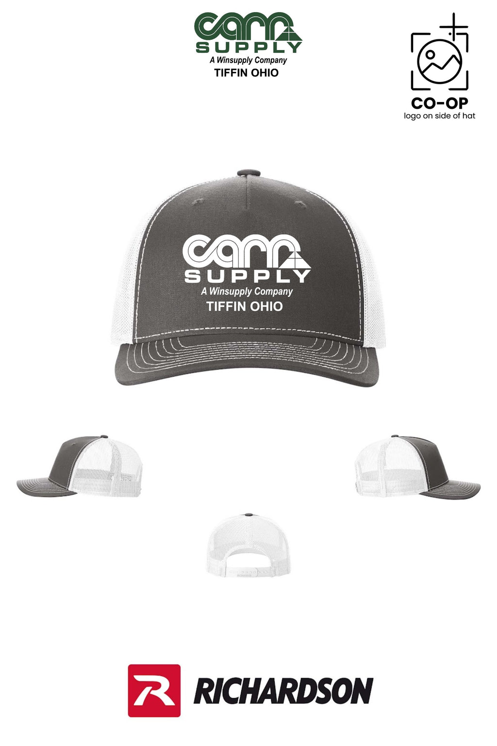 Richardson 112FP Five-Panel Trucker - Carr Supply - Tiffin