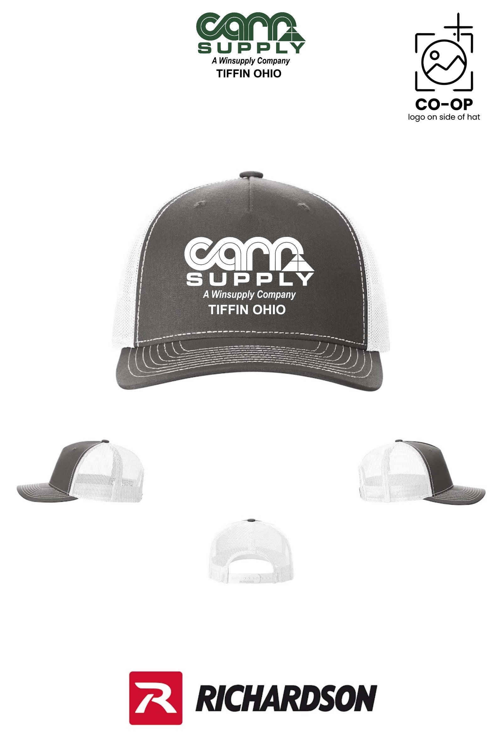 Richardson 112FP Five-Panel Trucker - Carr Supply - Tiffin