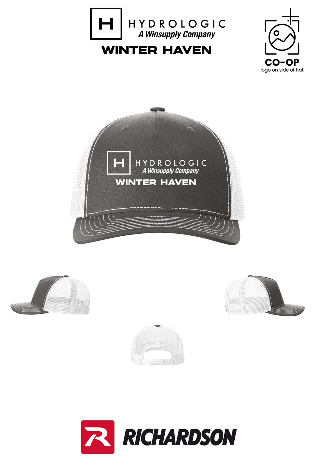 Richardson 112FP Five-Panel Trucker - Winsupply of Winter Haven