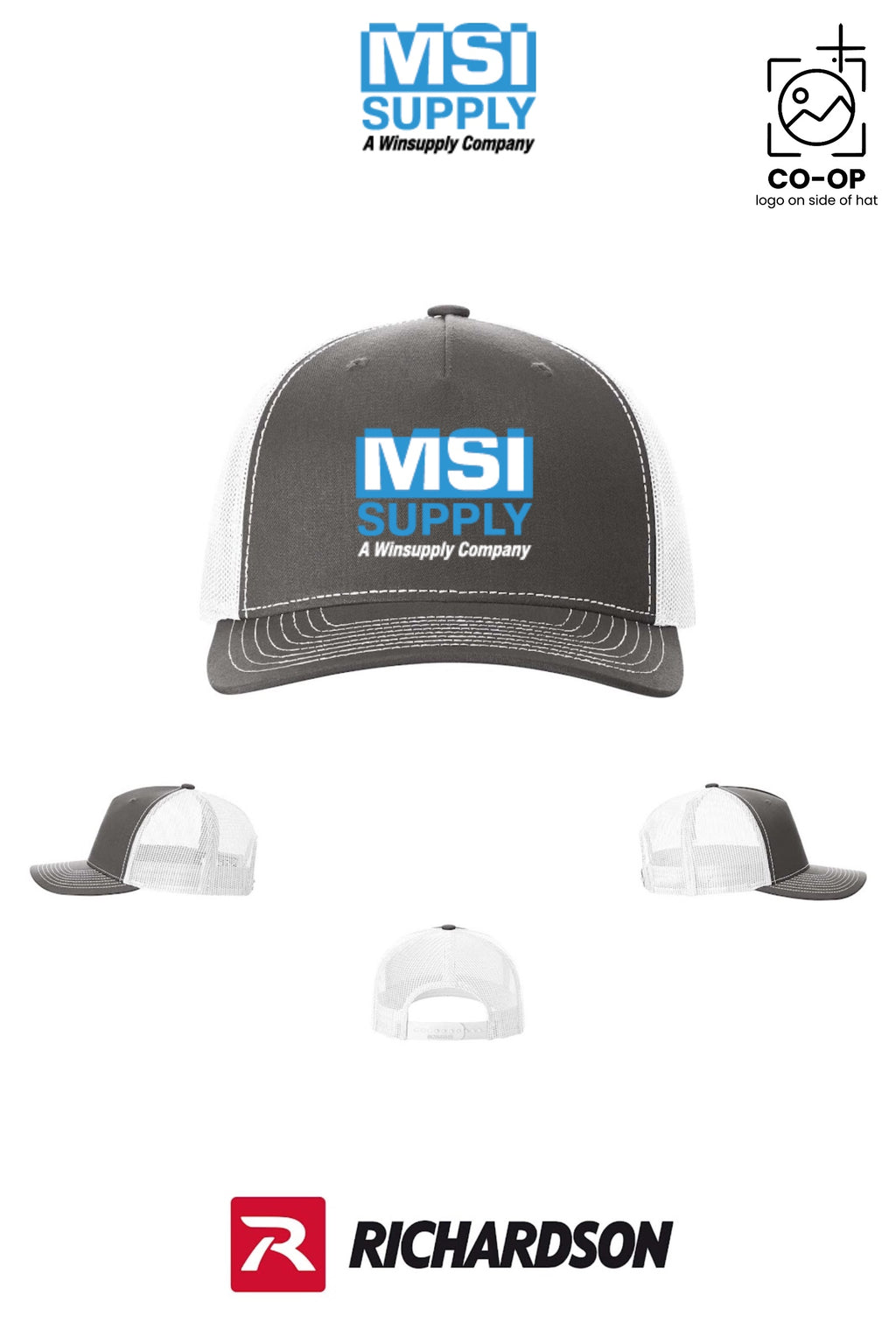 Richardson 112FP Five-Panel Trucker - MSI Supply Houston