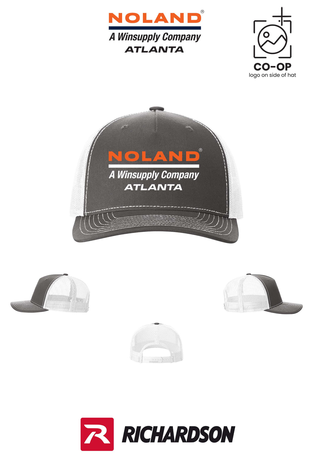 Richardson 112FP Five-Panel Trucker - Atlanta Noland
