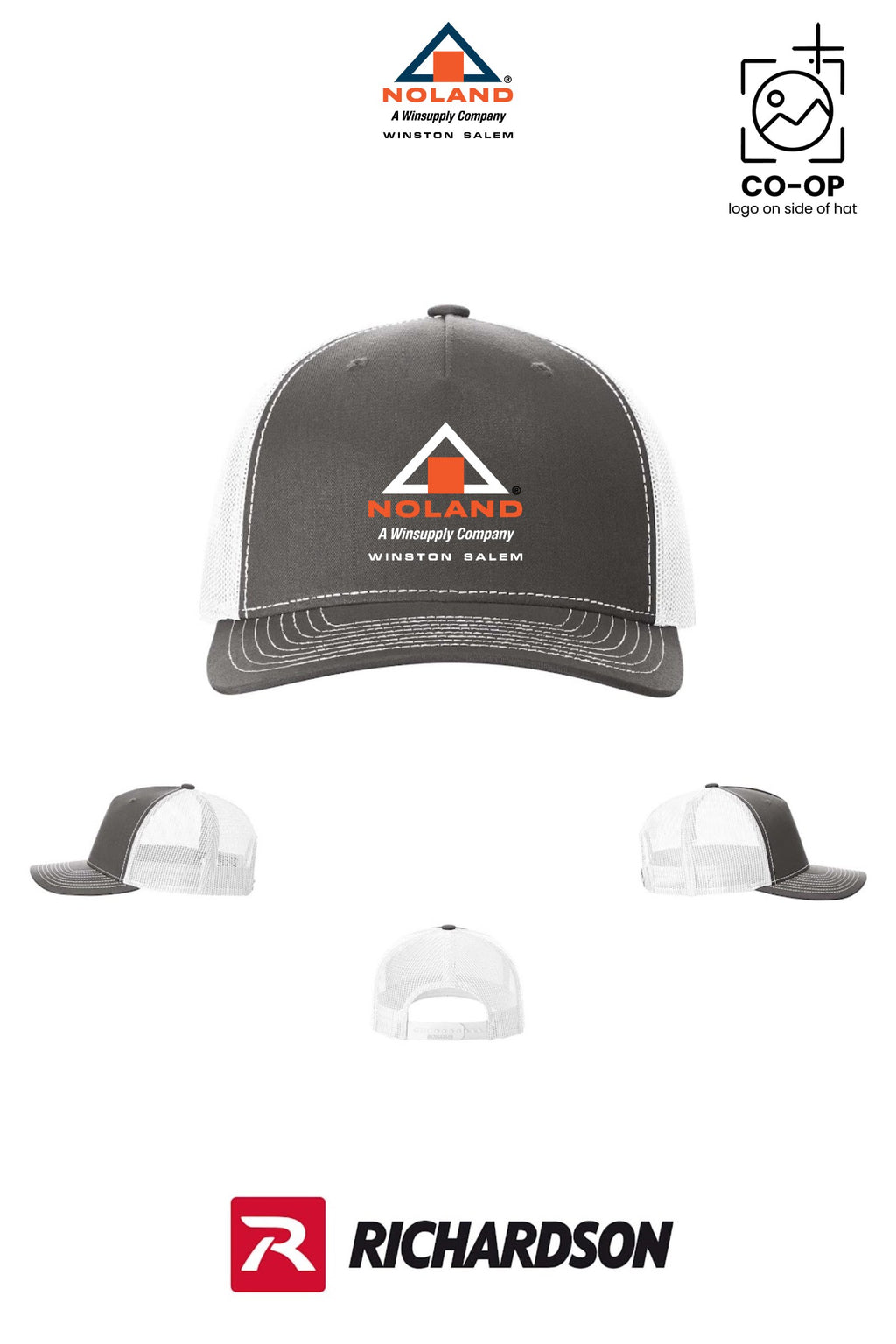 Richardson 112FP Five-Panel Trucker - Winston Salem Noland
