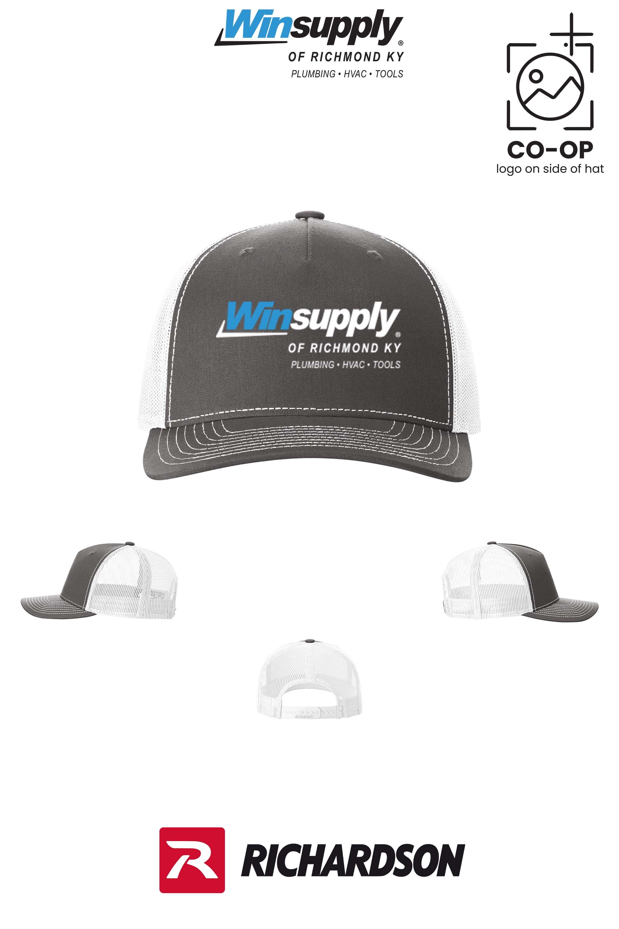 Richardson 112FP Five-Panel Trucker - Winsupply of Richmond KY