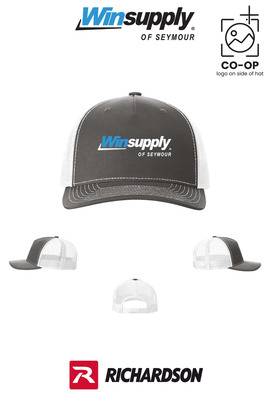 Richardson 112FP Five-Panel Trucker - Winsupply of Seymour IN
