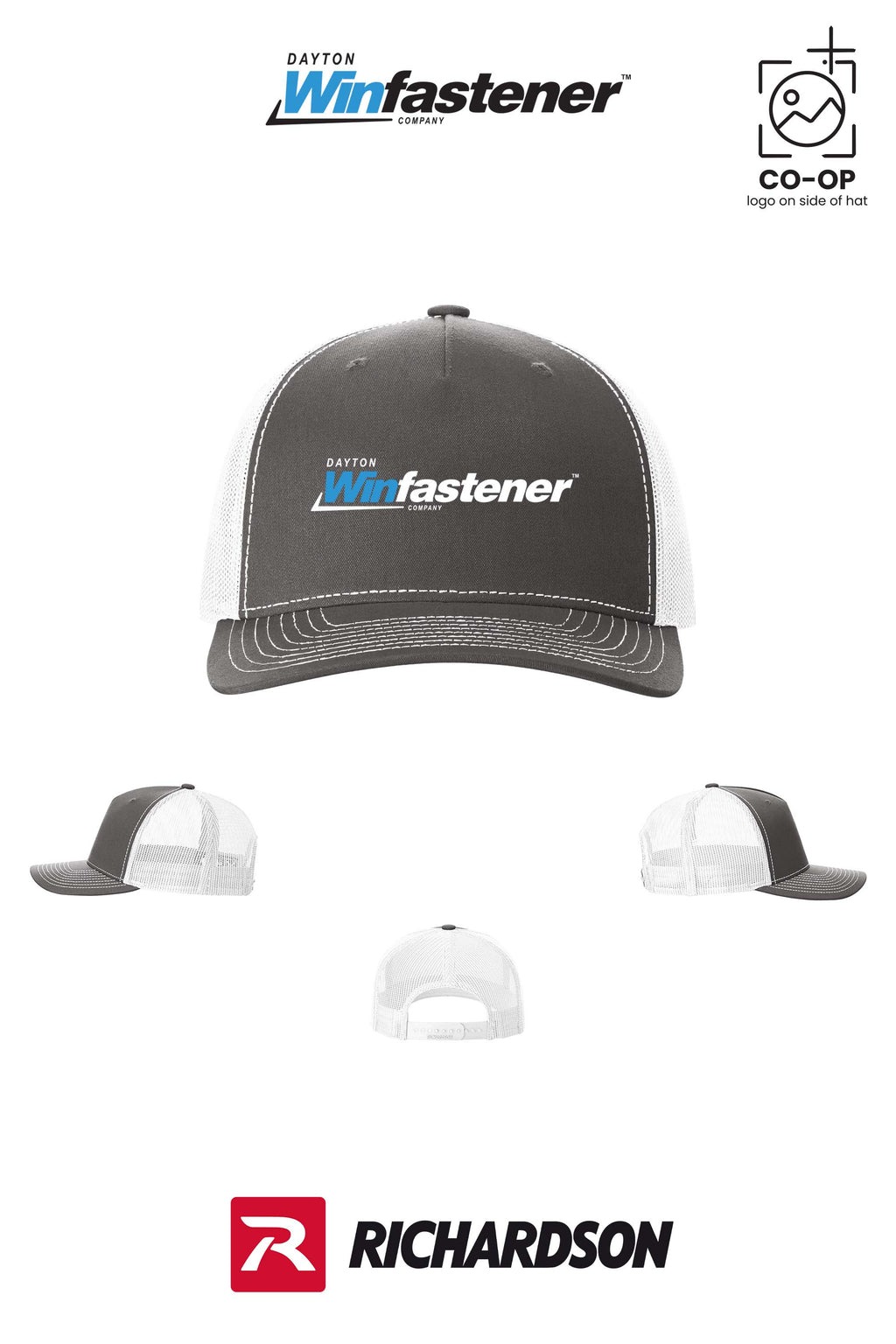 Richardson 112FP Five-Panel Trucker - Dayton Winfastener