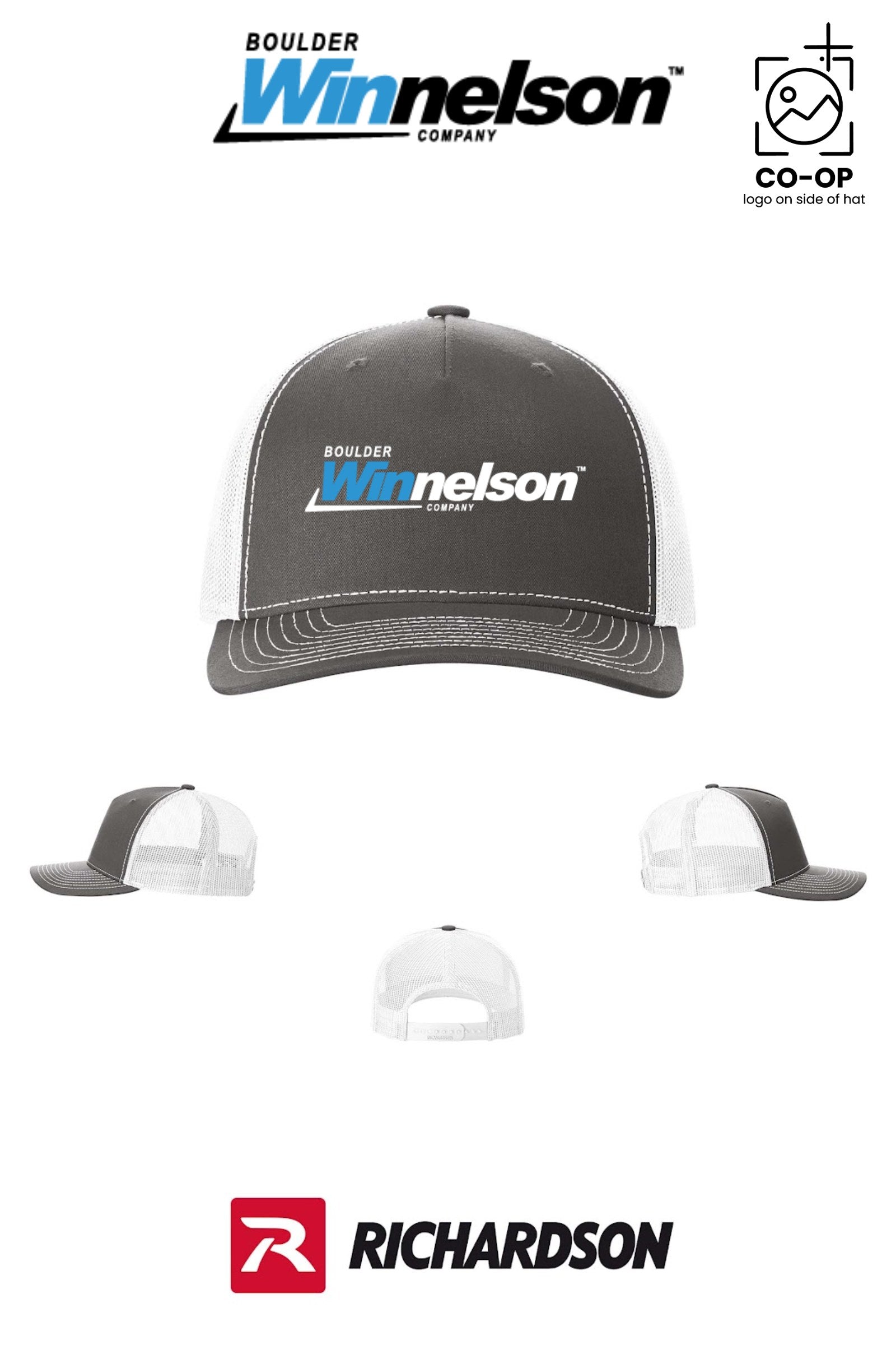 Richardson 112FP Five-Panel Trucker - Boulder Winnelson