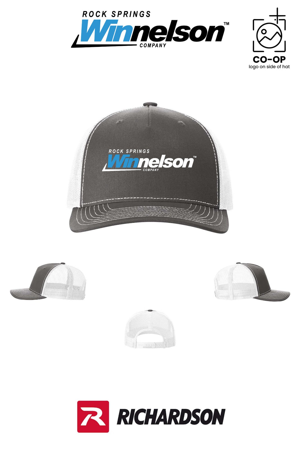 Richardson 112FP Five-Panel Trucker - Rock Springs Winnelson