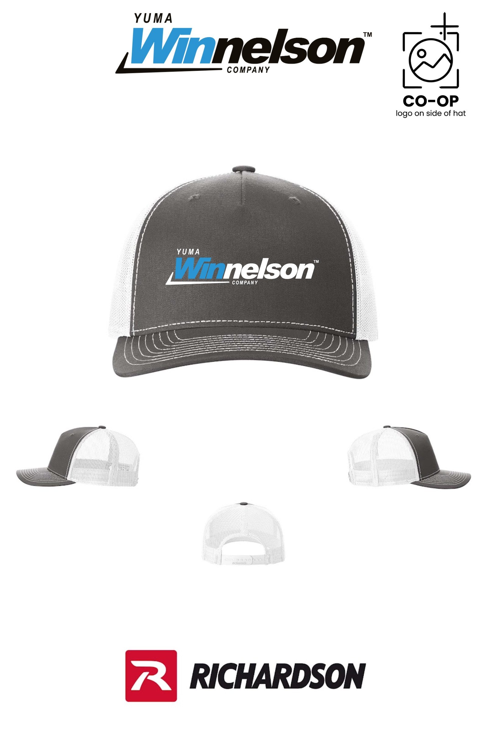 Richardson 112FP Five-Panel Trucker - Yuma Winnelson