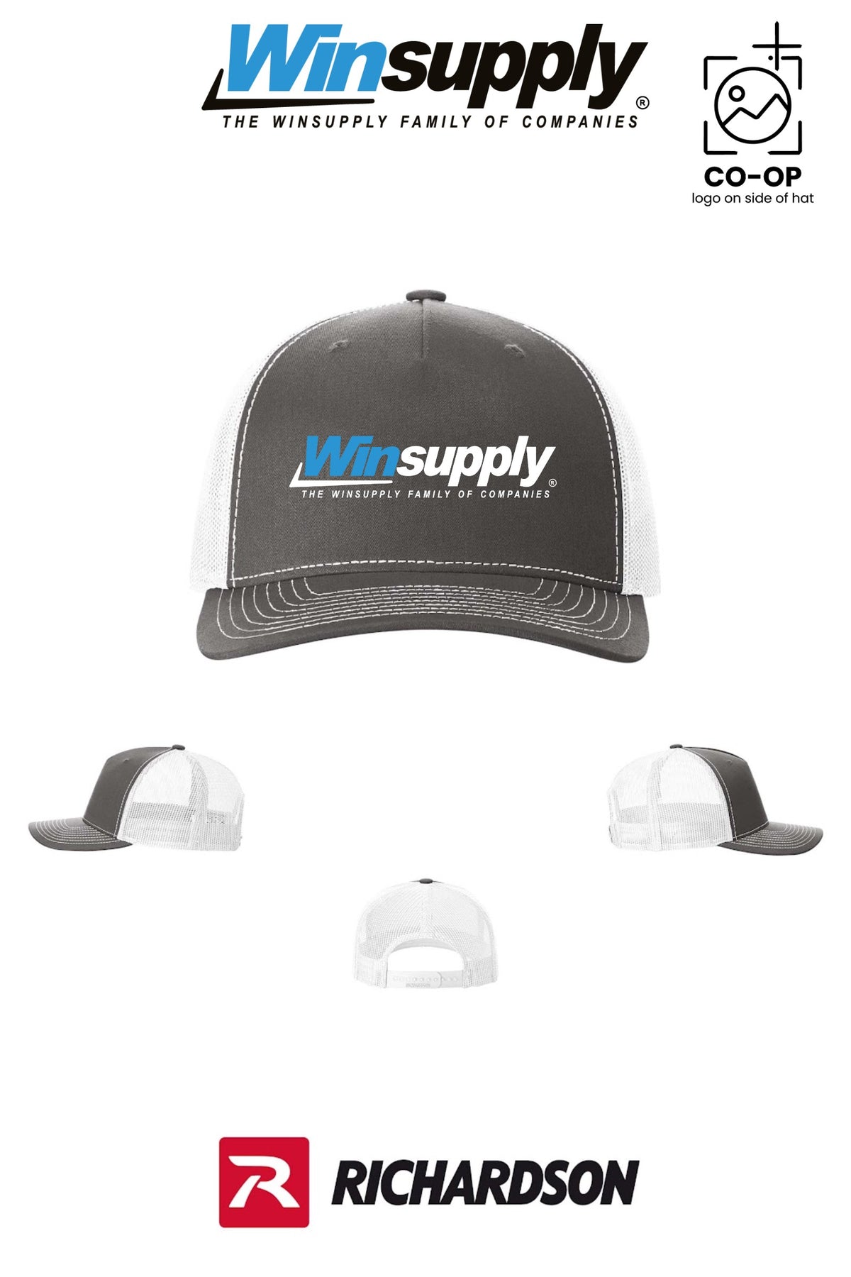Richardson 112FP Five-Panel Trucker - Winsupply of Coraopolis