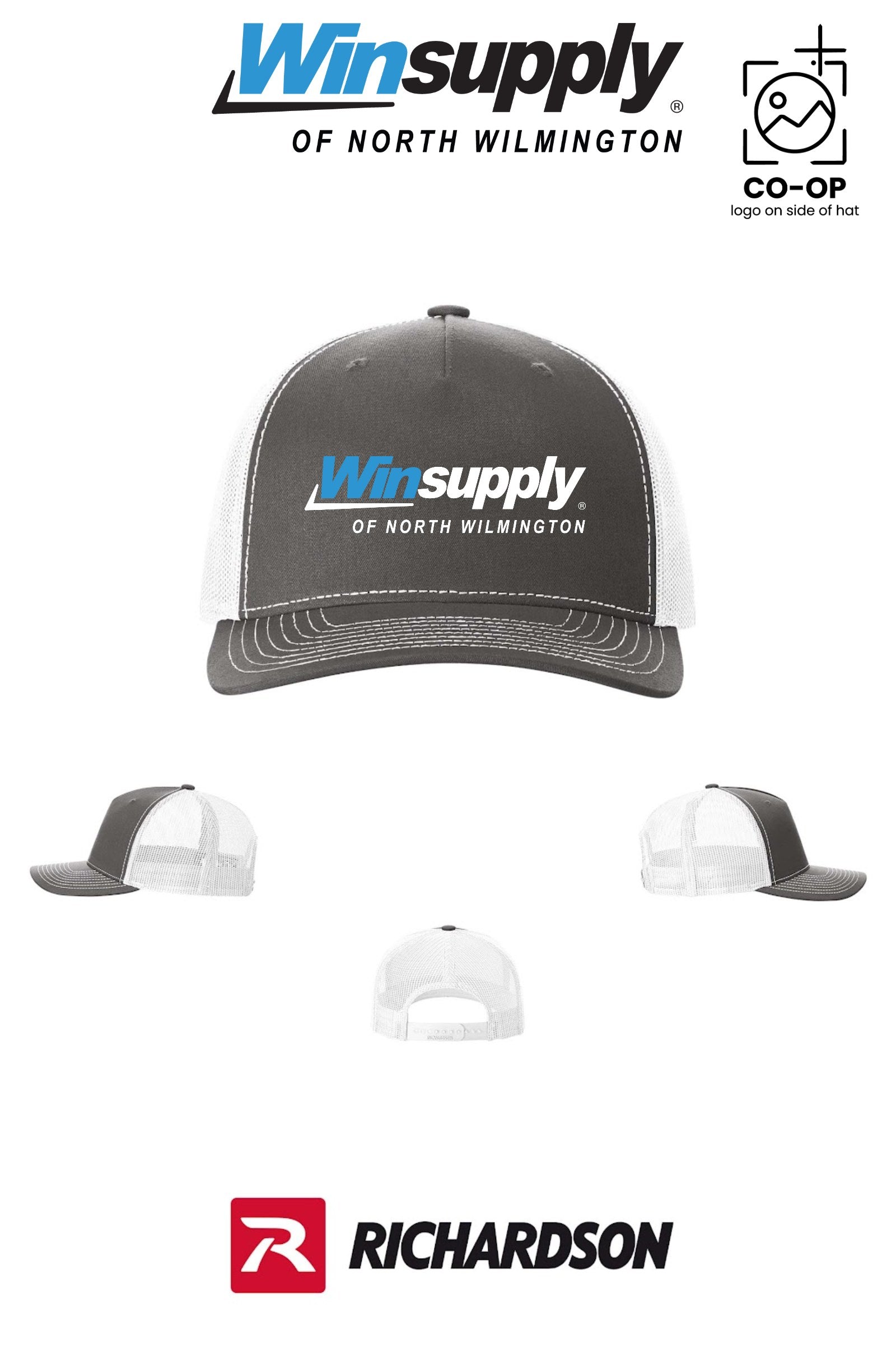Richardson 112FP Five-Panel Trucker - Winsupply N Wilmington NC