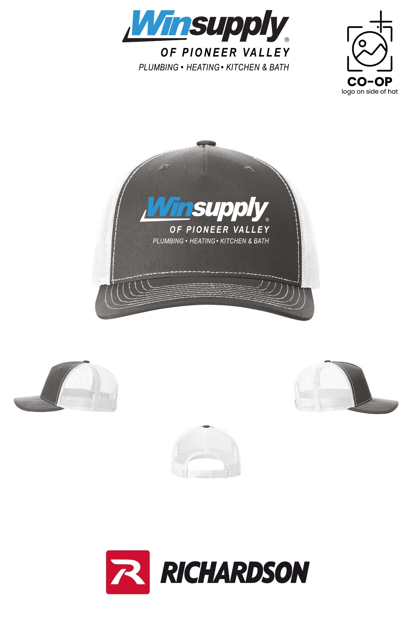 Richardson 112FP Five-Panel Trucker - Winsupply of Pioneer Valley
