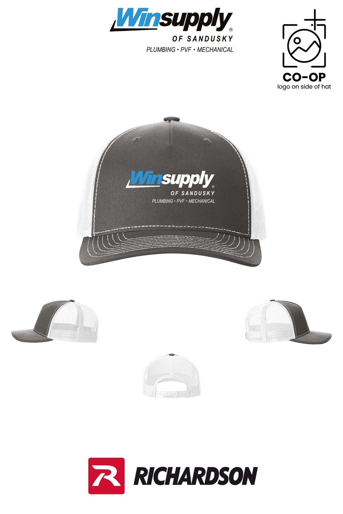 Richardson 112FP Five-Panel Trucker - Winsupply of Sandusky