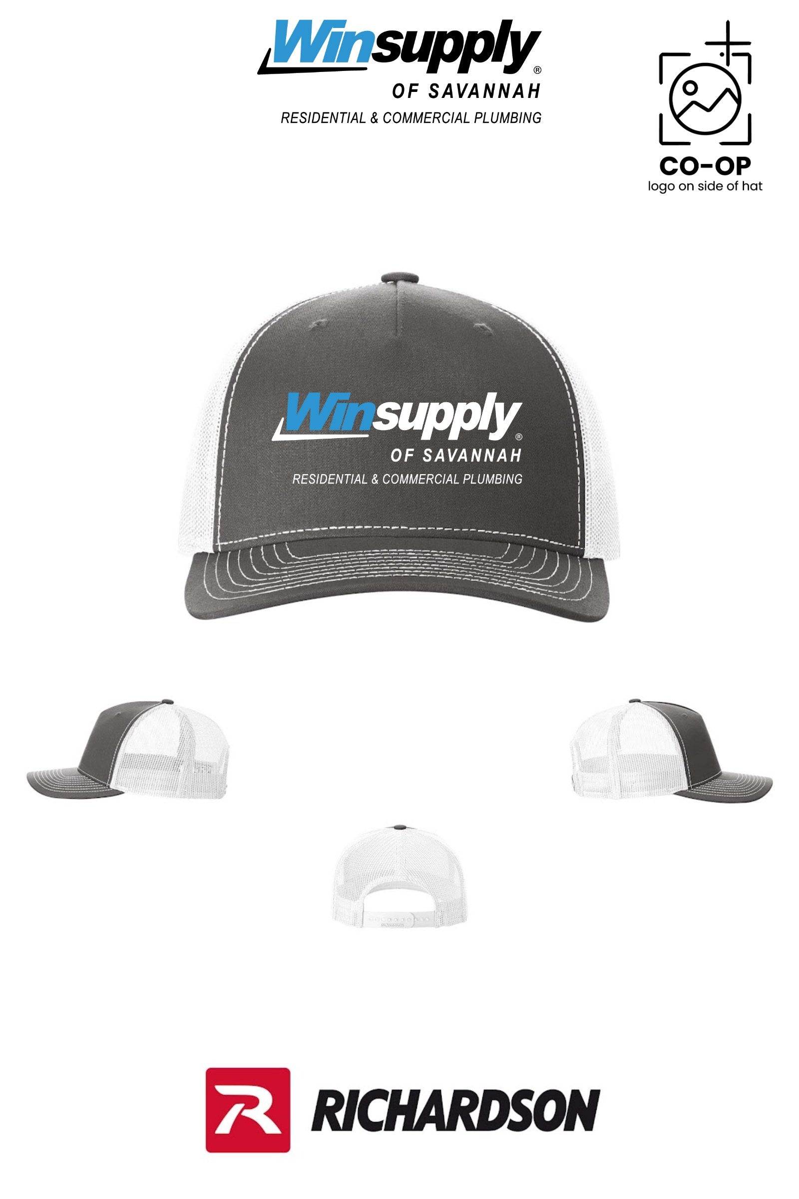 Richardson 112FP Five-Panel Trucker - Winsupply of Savannah