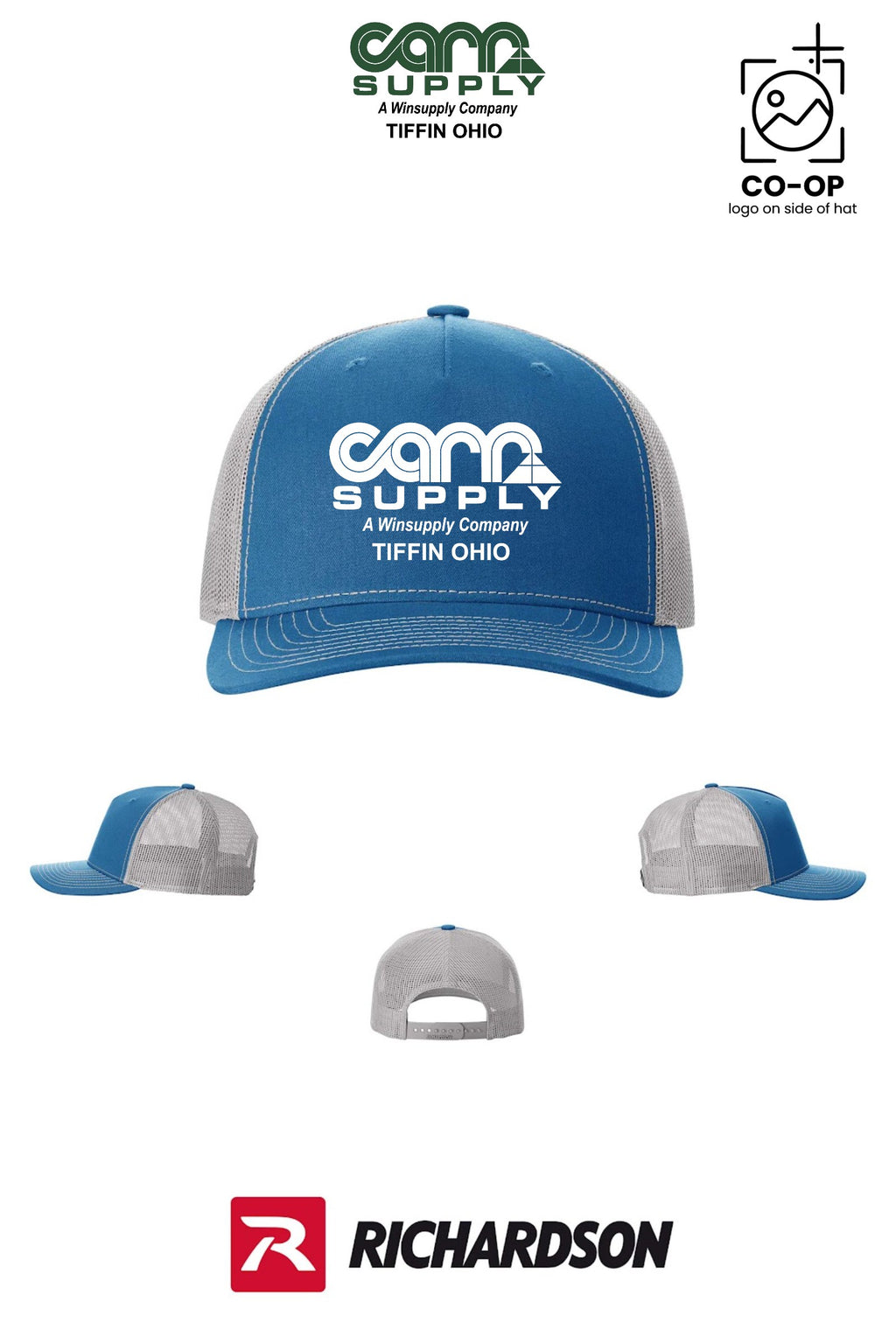 Richardson 112FP Five-Panel Trucker - Carr Supply - Tiffin