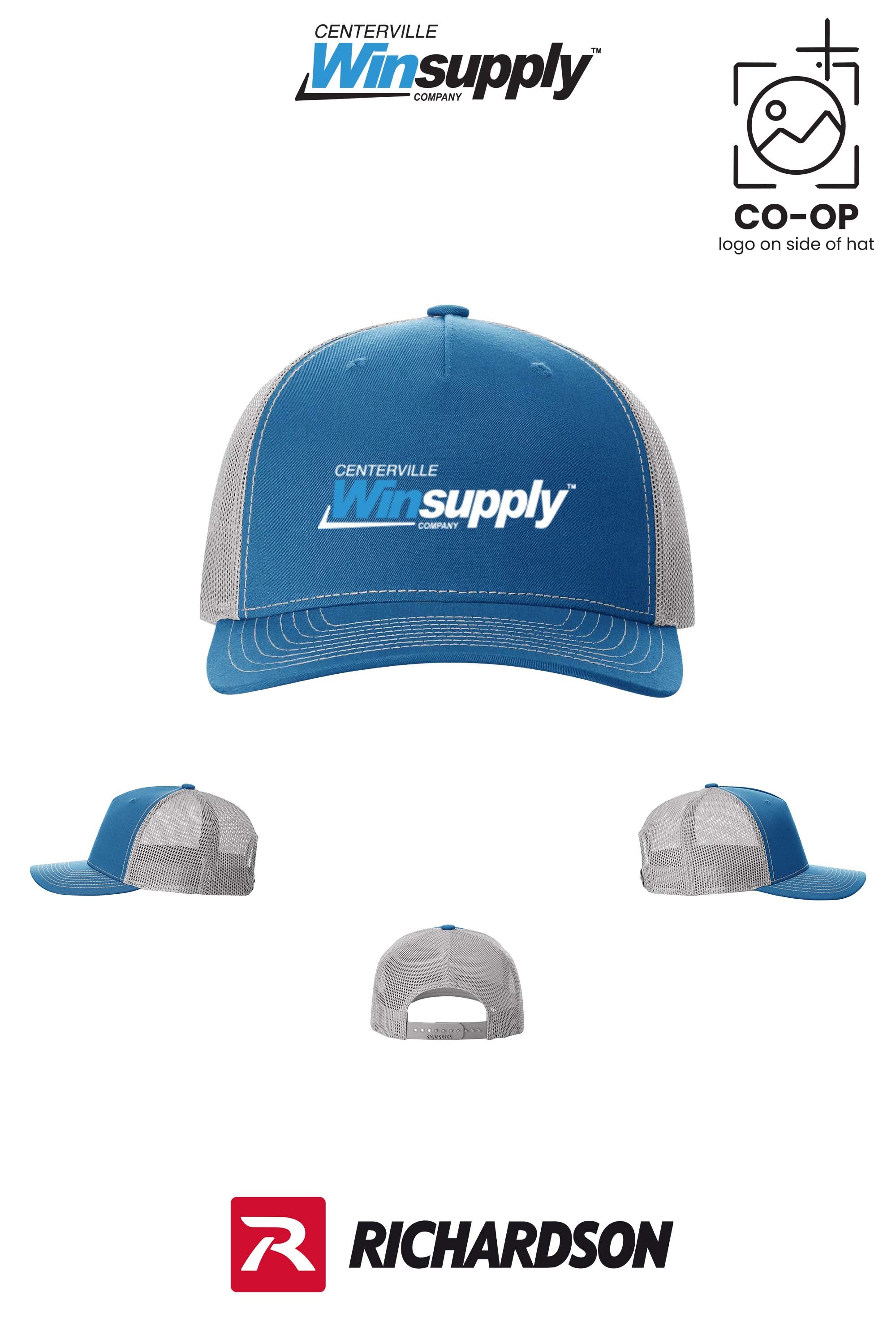 Richardson 112FP Five-Panel Trucker - Winsupply Centerville OH