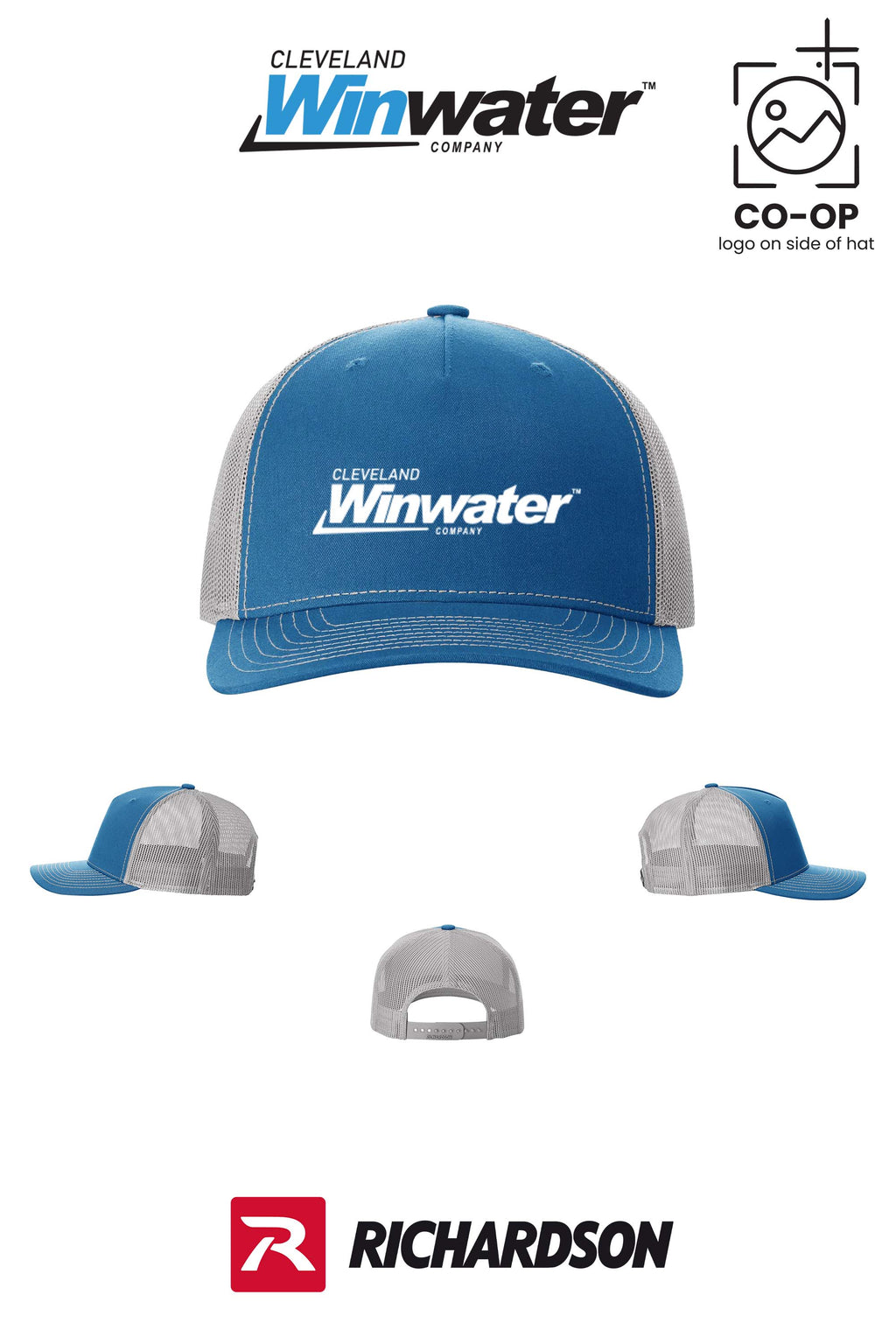 Richardson 112FP Five-Panel Trucker - Winwater of Cleveland