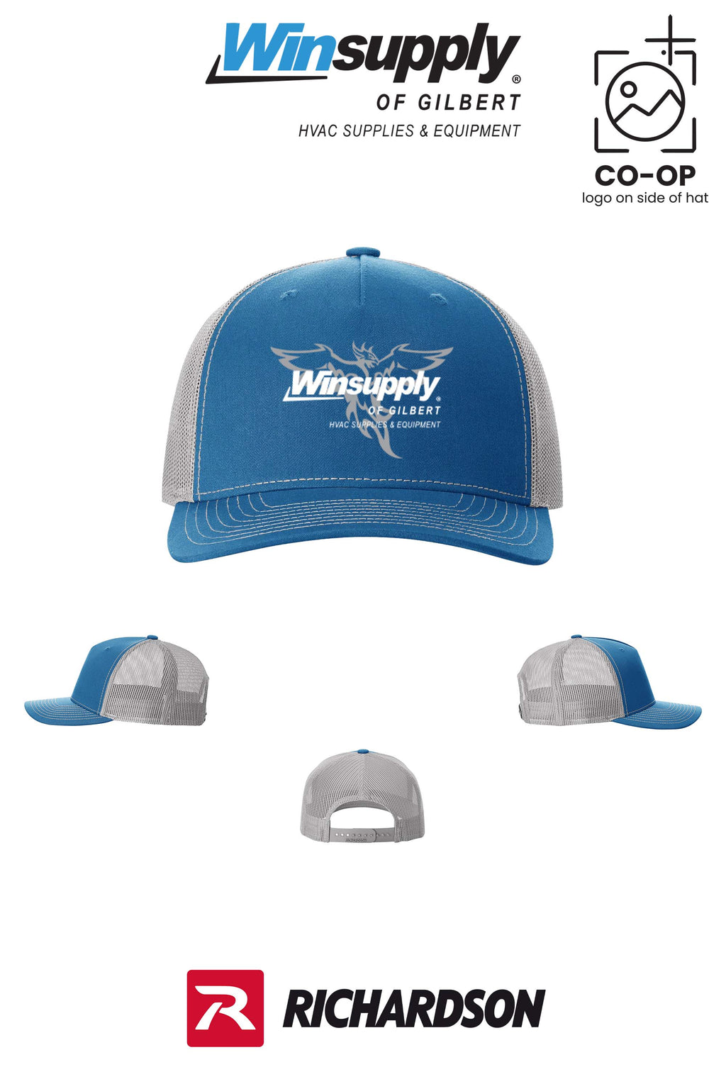 Richardson 112FP Five-Panel Trucker - Winsupply of Gilbert