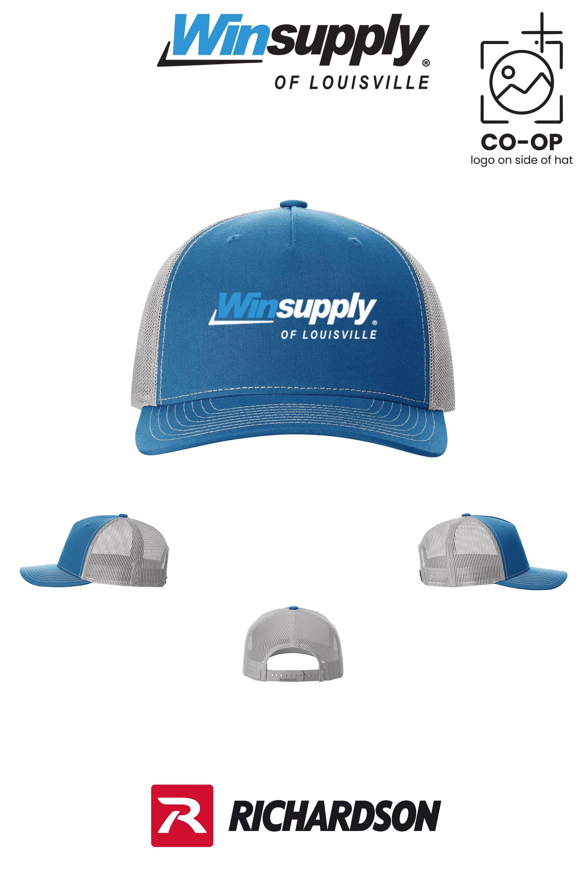 Richardson 112FP Five-Panel Trucker - Winsupply of Louisville KY
