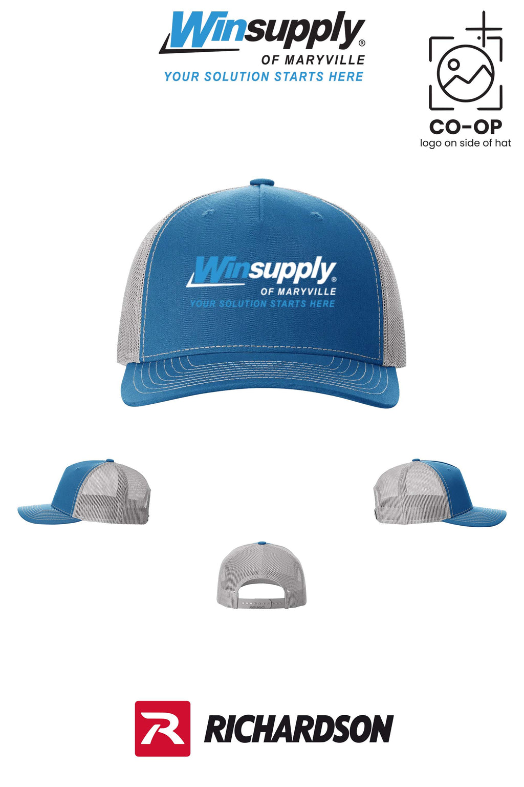 Richardson 112FP Five-Panel Trucker - Winsupply of Maryville
