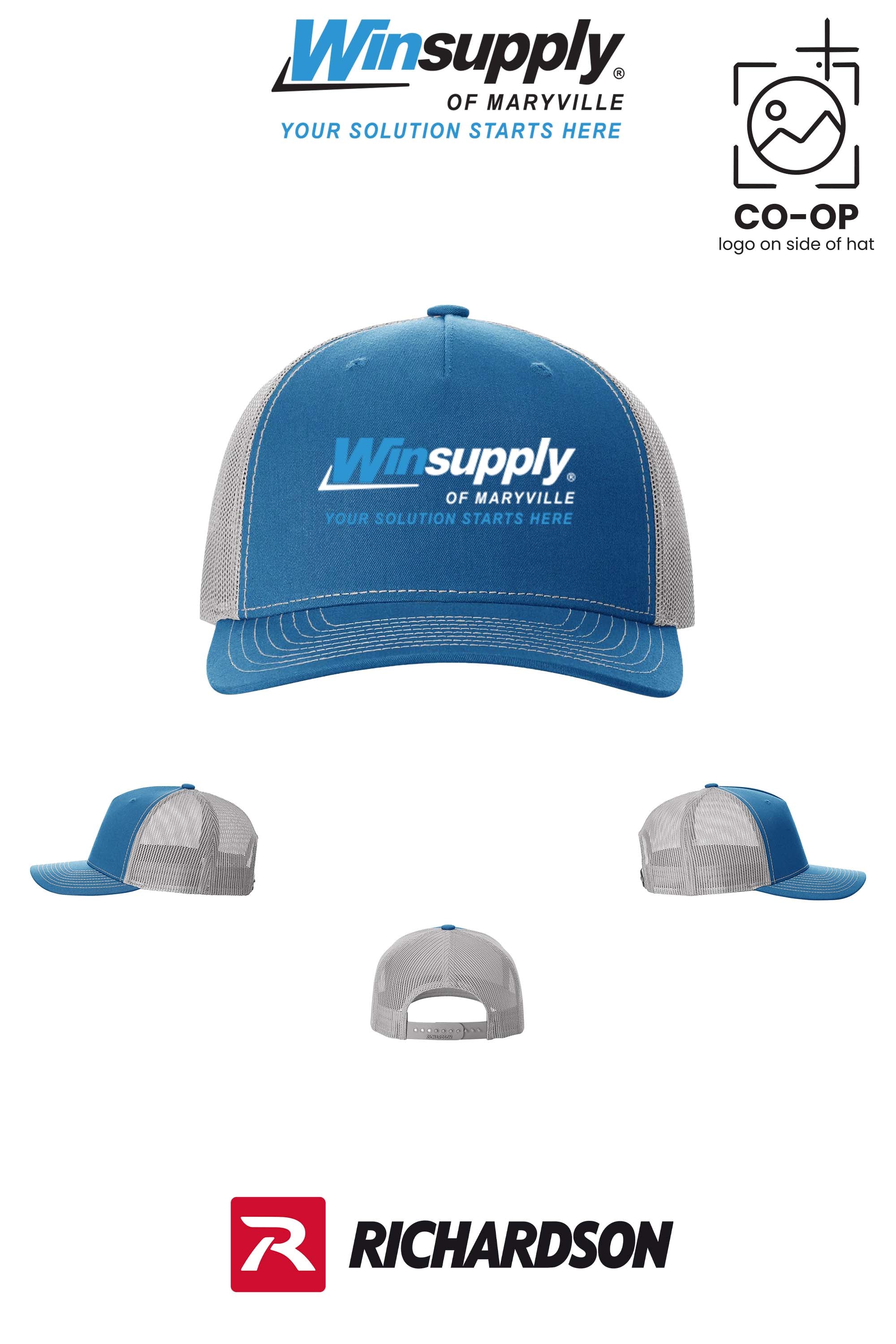 Richardson 112FP Five-Panel Trucker - Winsupply of Maryville