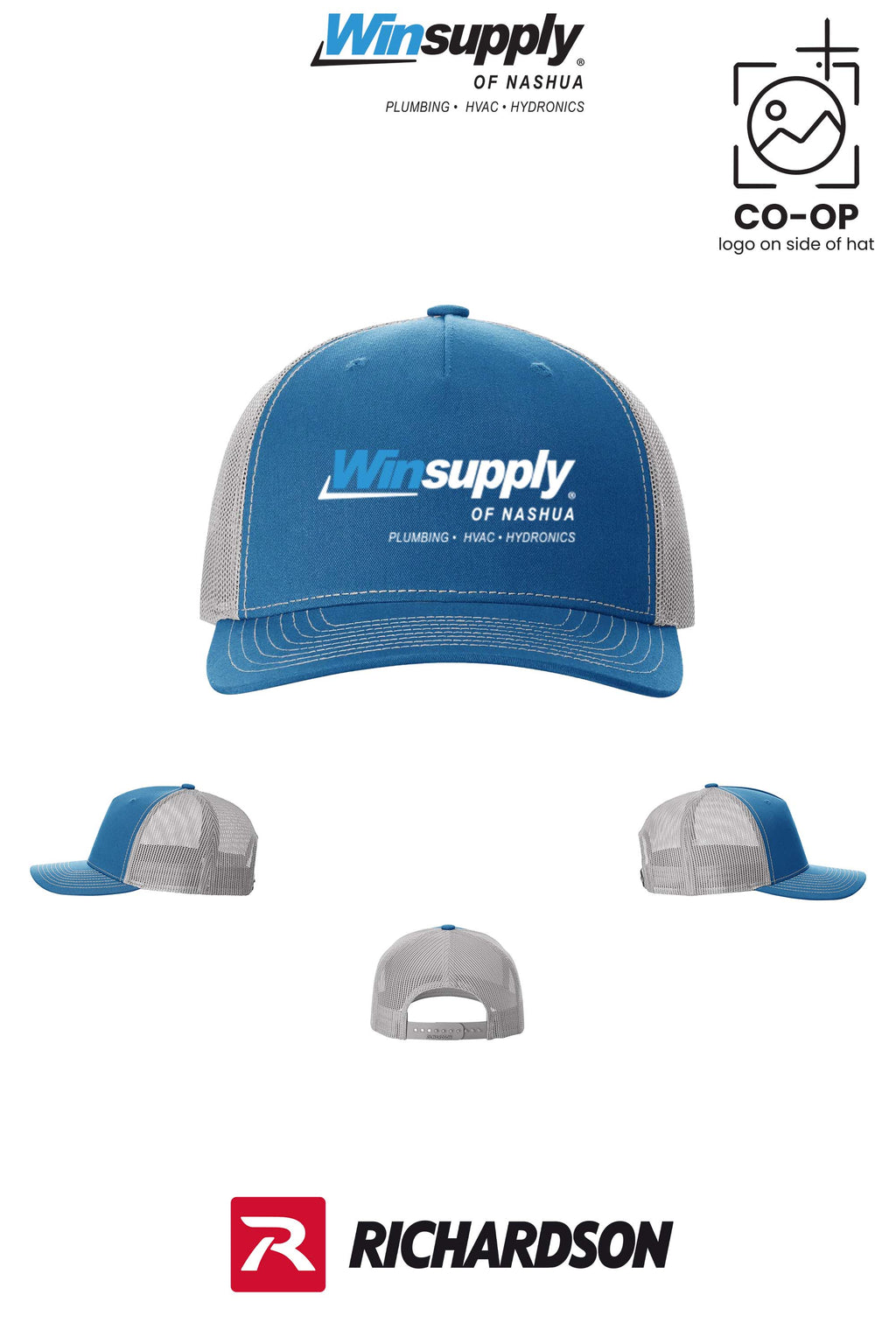 Richardson 112FP Five-Panel Trucker - Winsupply of Nashua