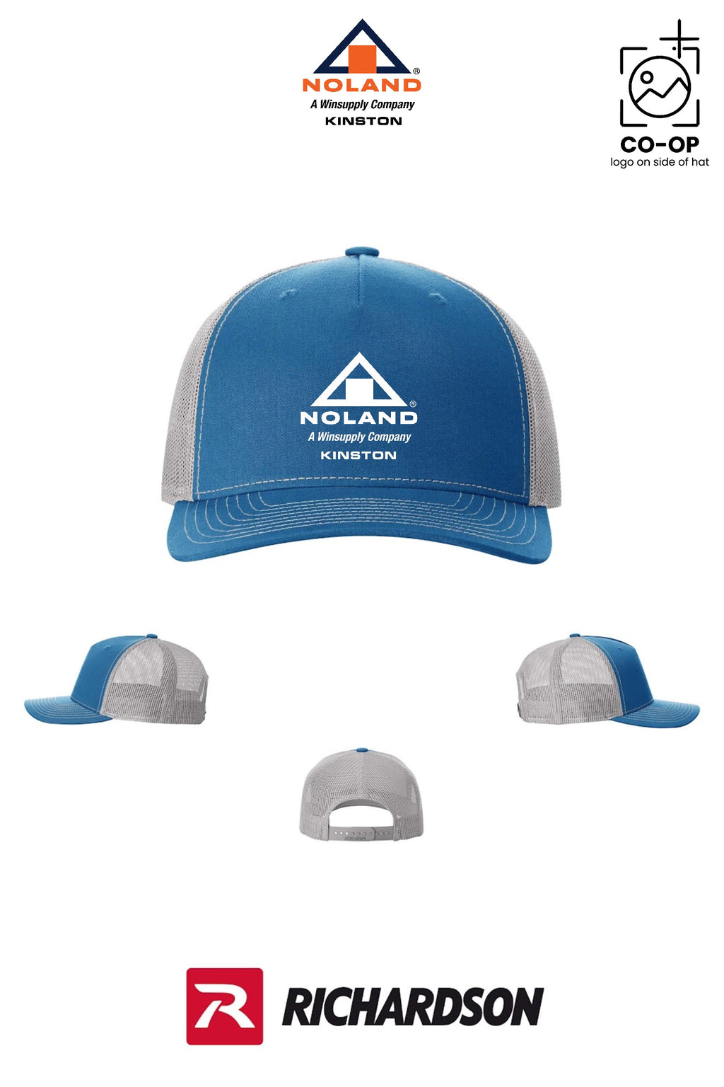 Richardson 112FP Five-Panel Trucker - Kinston Noland