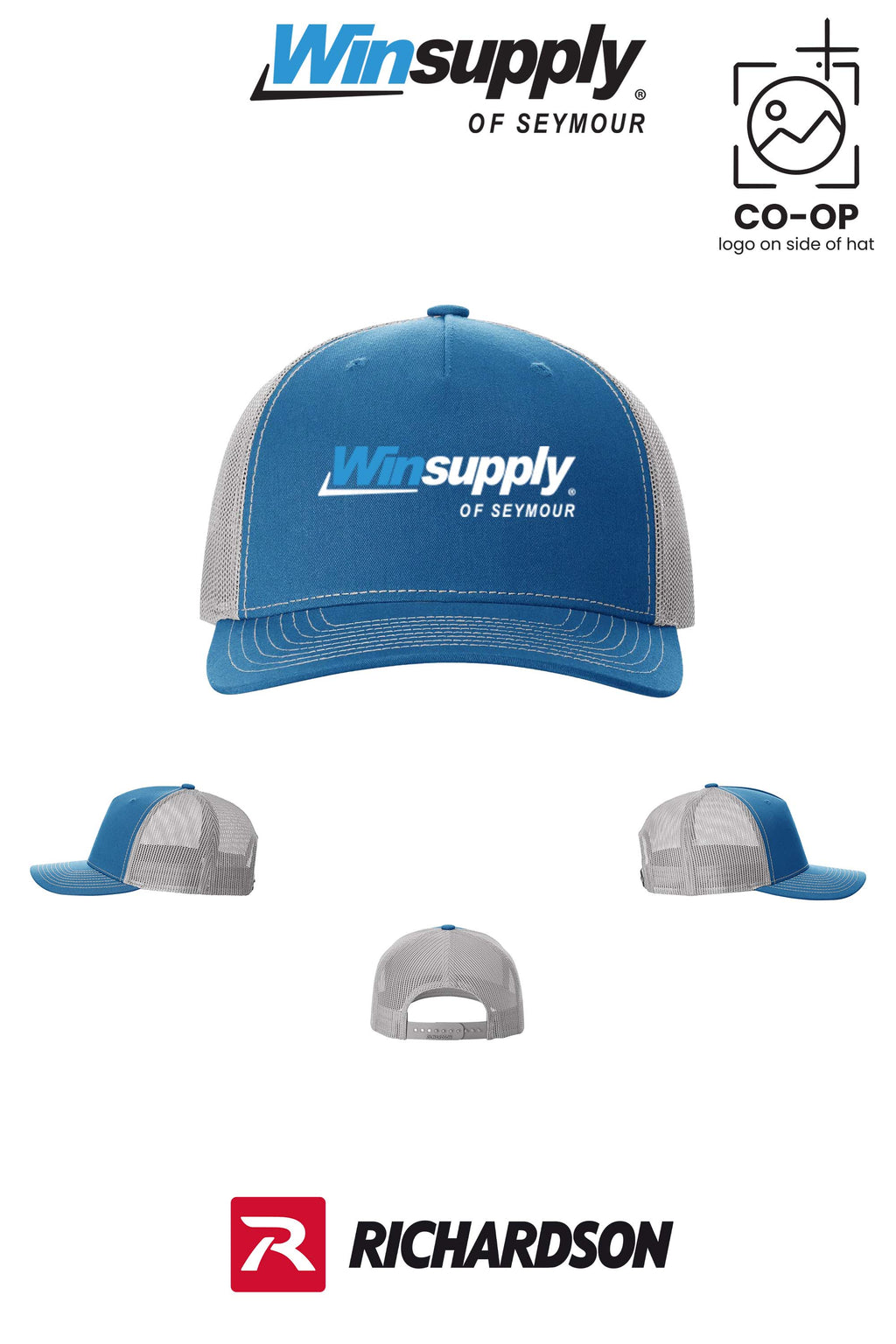 Richardson 112FP Five-Panel Trucker - Winsupply of Seymour IN