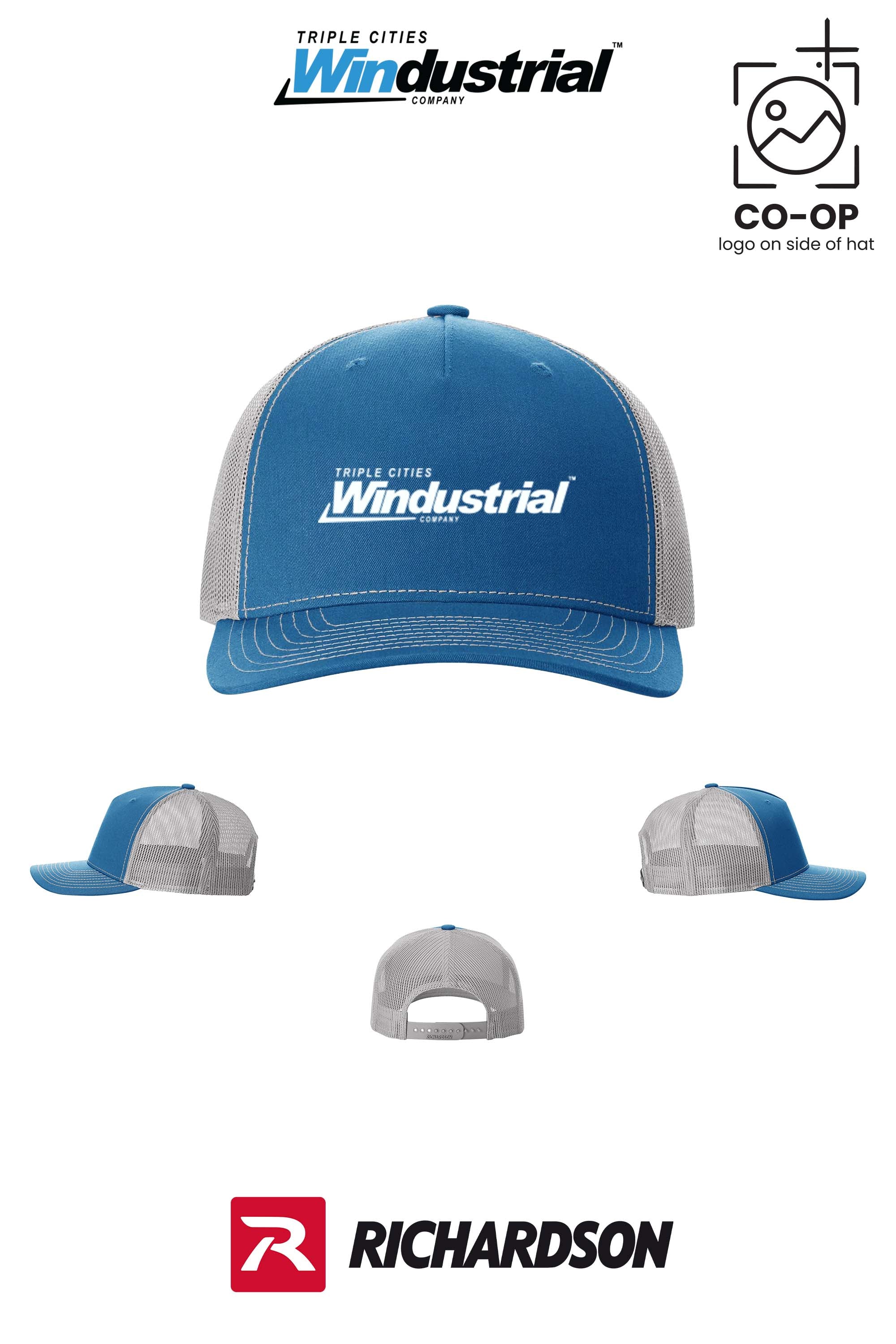 Richardson 112FP Five-Panel Trucker - Windustrial Triple Cities