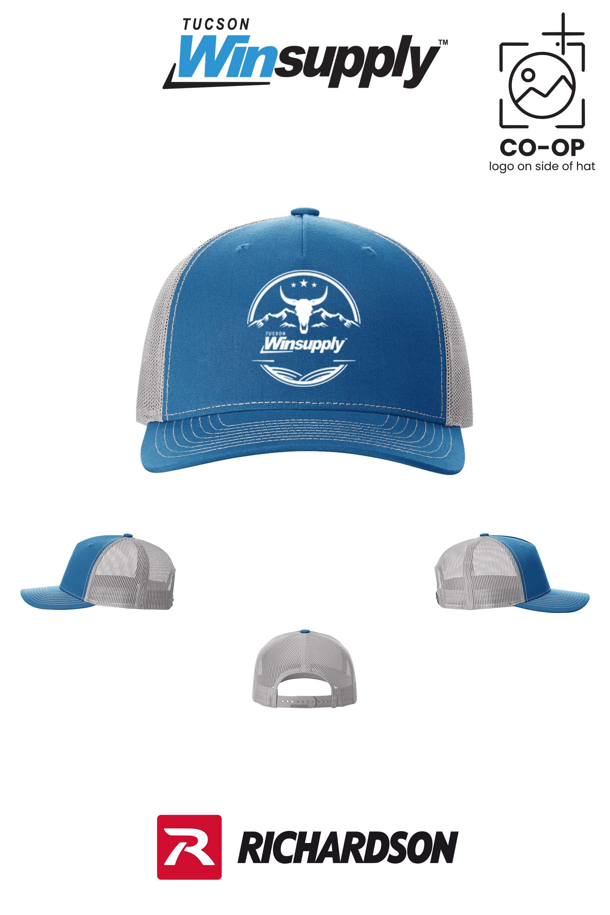 Richardson 112FP Five-Panel Trucker - Winsupply Tucson AZ
