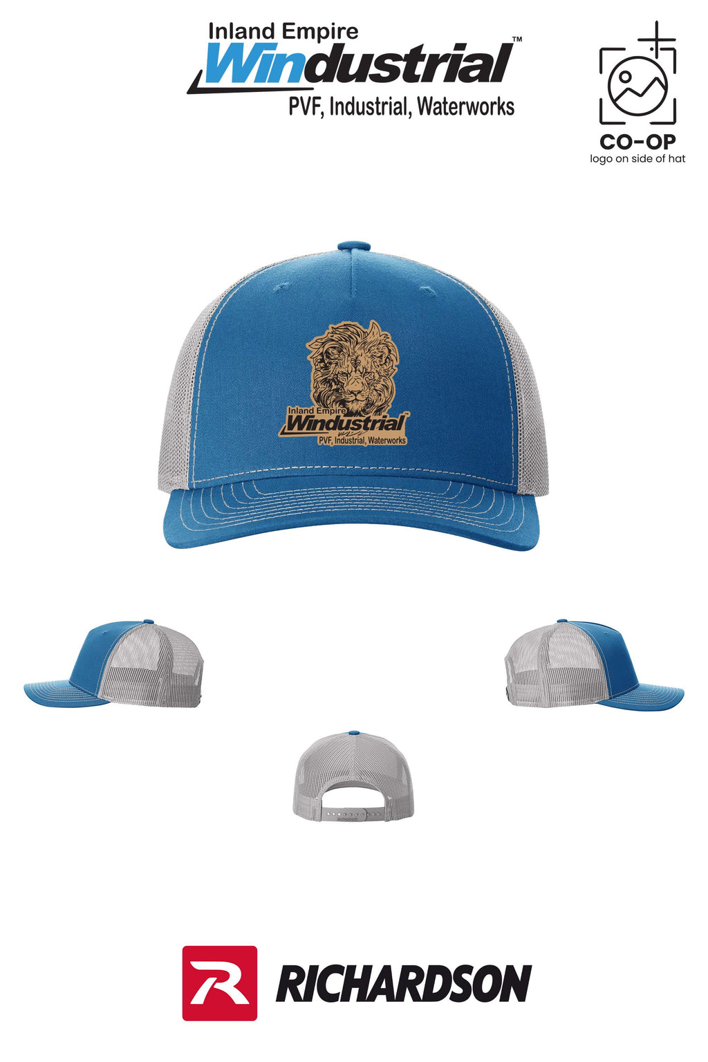 Richardson 112FP Five-Panel Trucker - Inland Empire Windustrial
