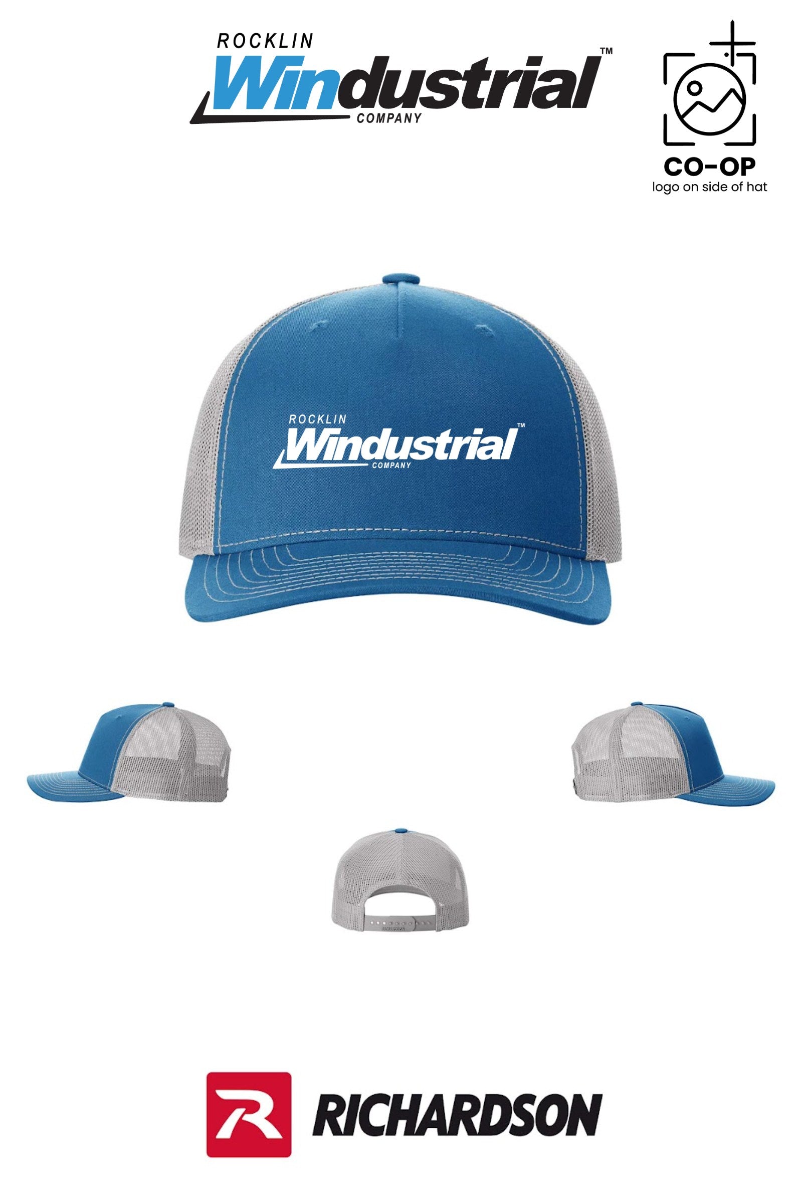 Richardson 112FP Five-Panel Trucker - Rocklin Windustrial