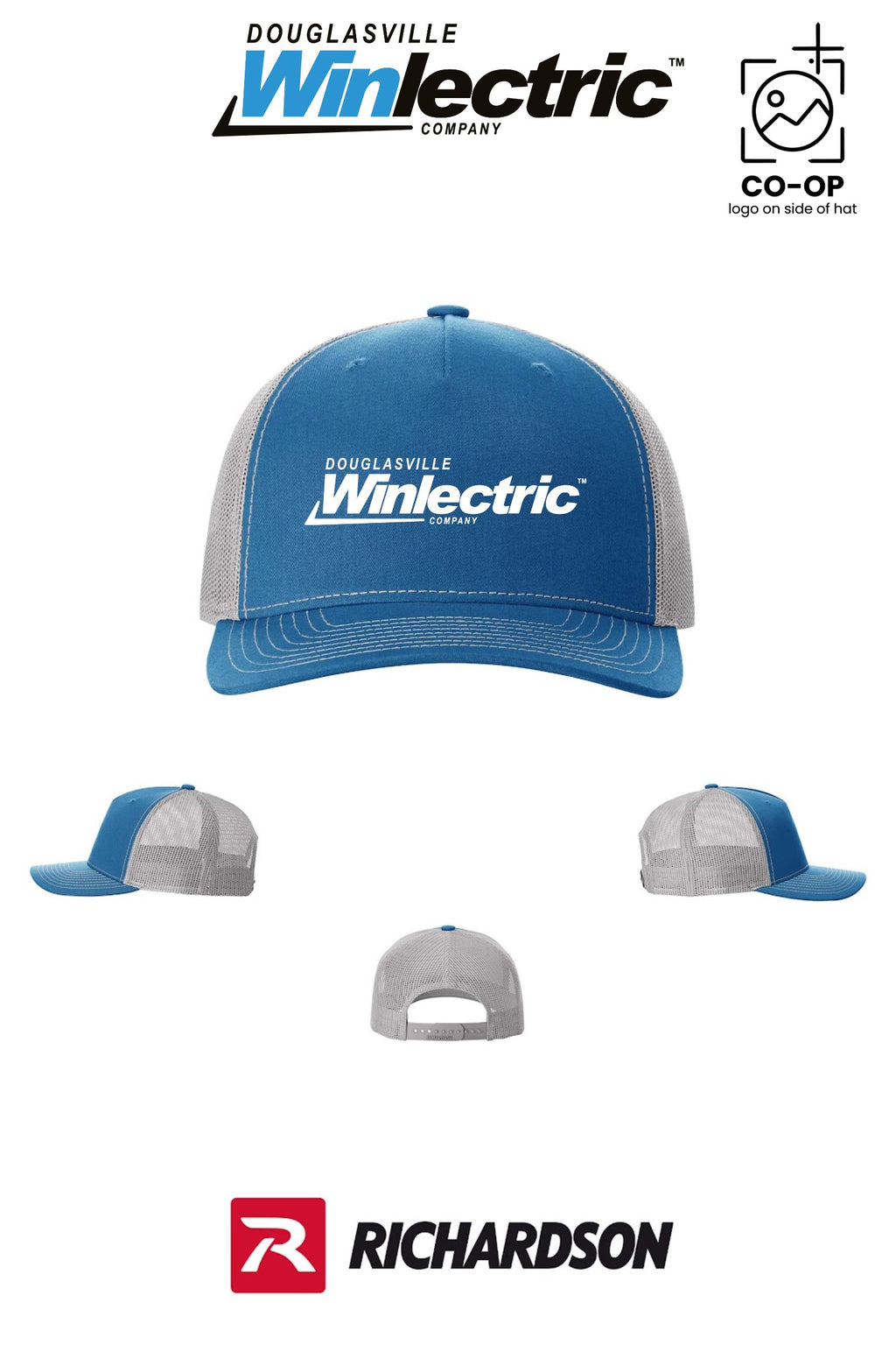 Richardson 112FP Five-Panel Trucker - Douglasville Winlectric