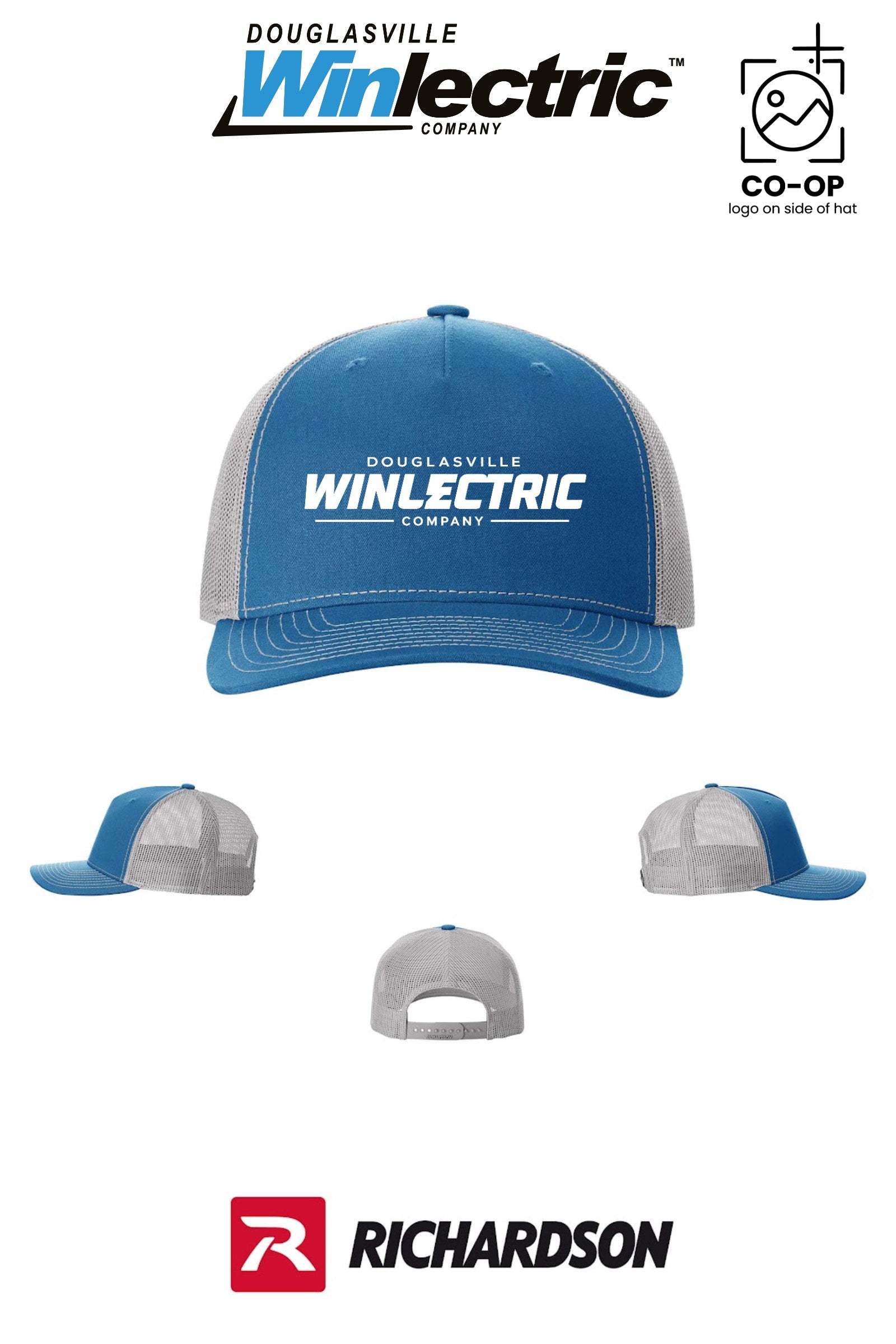 Richardson 112FP Five-Panel Trucker - Douglasville Winlectric