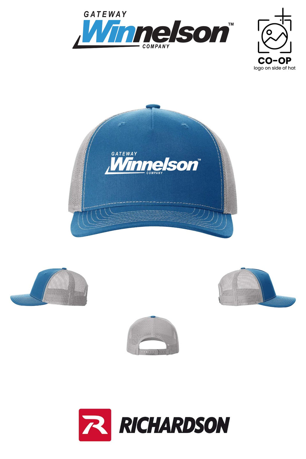 Richardson 112FP Five-Panel Trucker - Gateway Winnelson