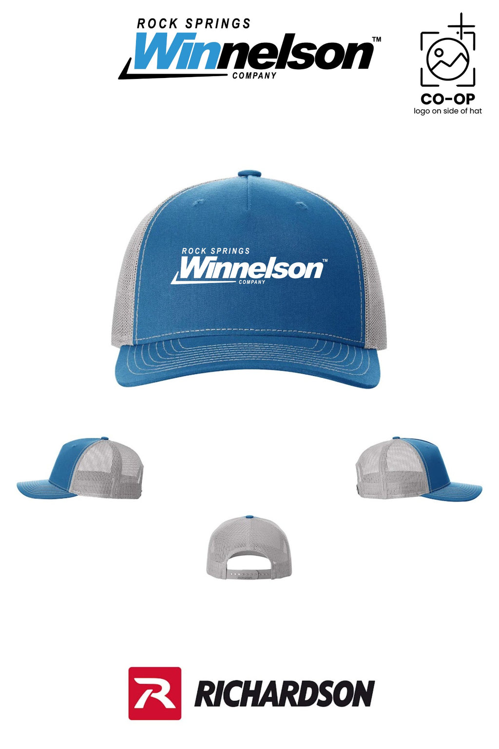 Richardson 112FP Five-Panel Trucker - Rock Springs Winnelson