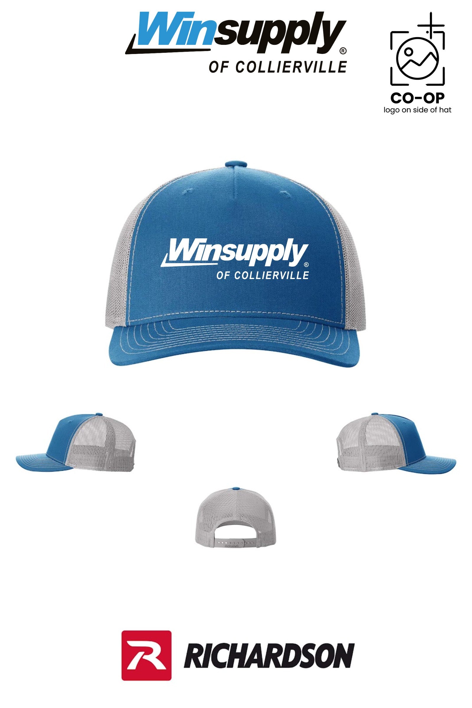 Richardson 112FP Five-Panel Trucker - Winston Salem Noland