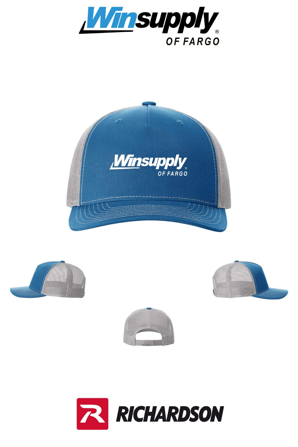 Richardson 112FP Five-Panel Trucker - Winsupply of Fargo