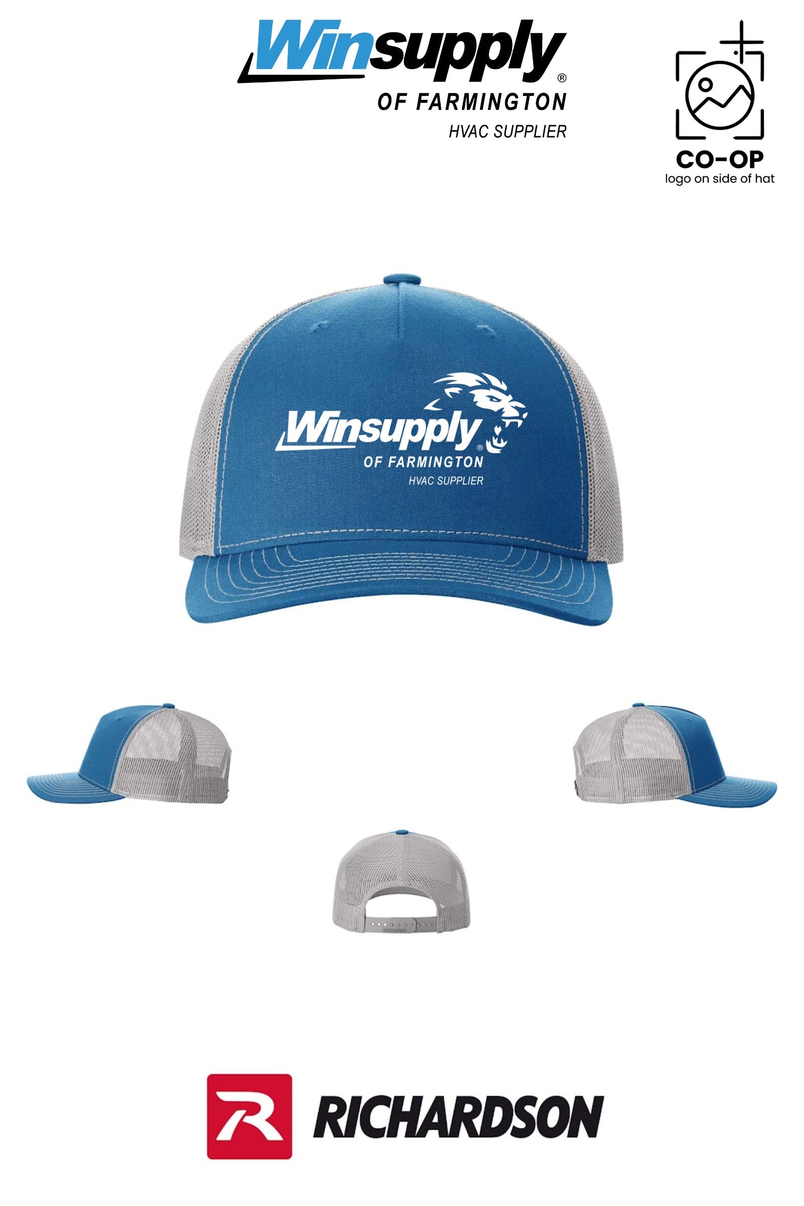Richardson 112FP Five-Panel Trucker - Winsupply of Farmington