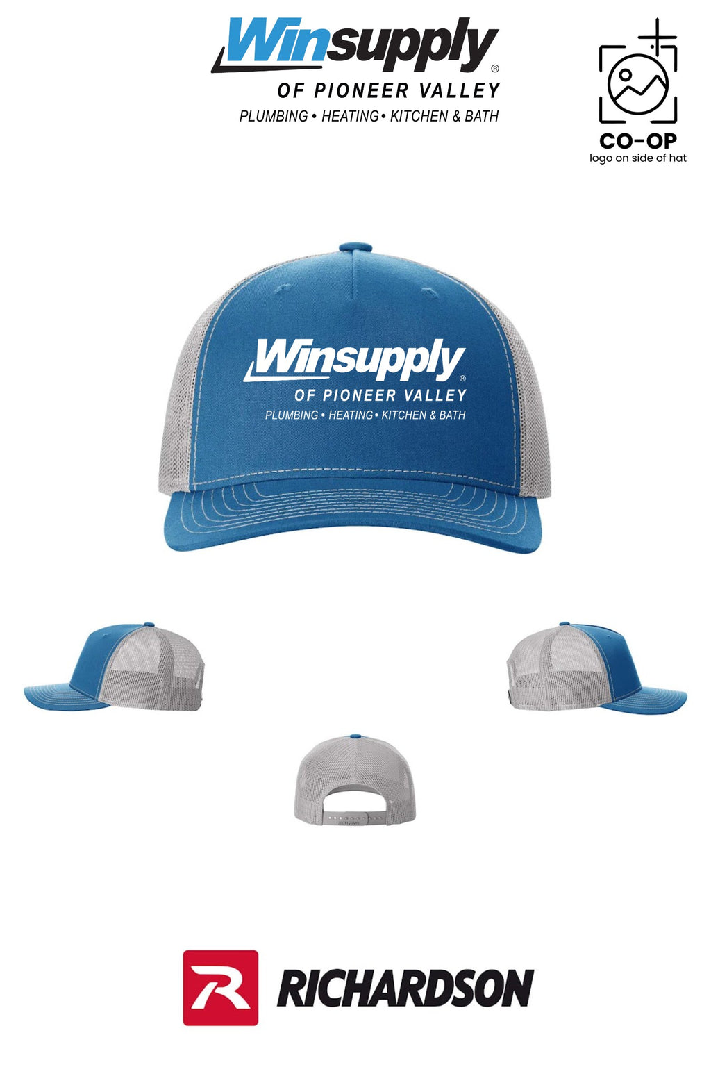 Richardson 112FP Five-Panel Trucker - Winsupply of Pioneer Valley