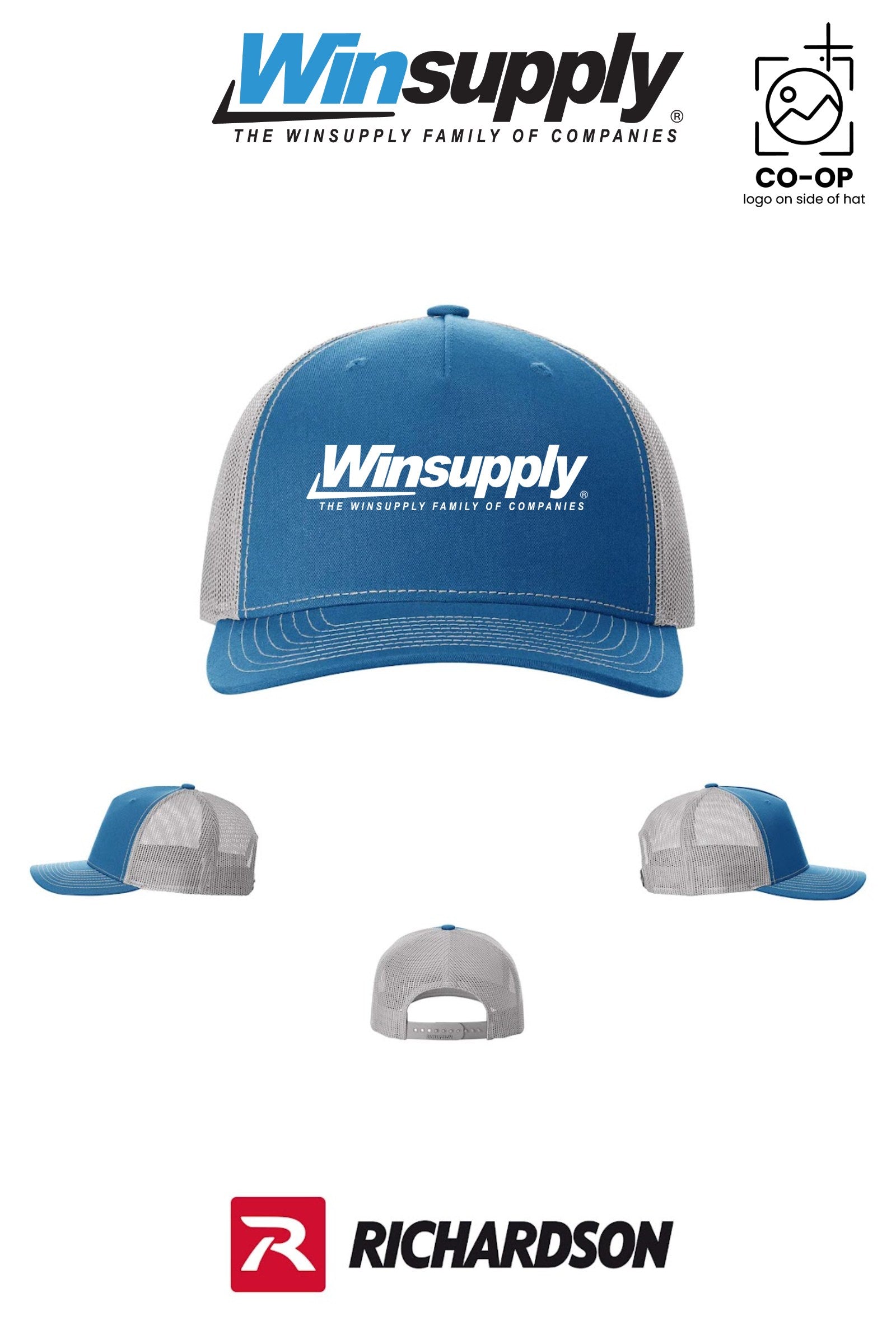 Richardson 112FP Five-Panel Trucker - Winsupply of West Hartford
