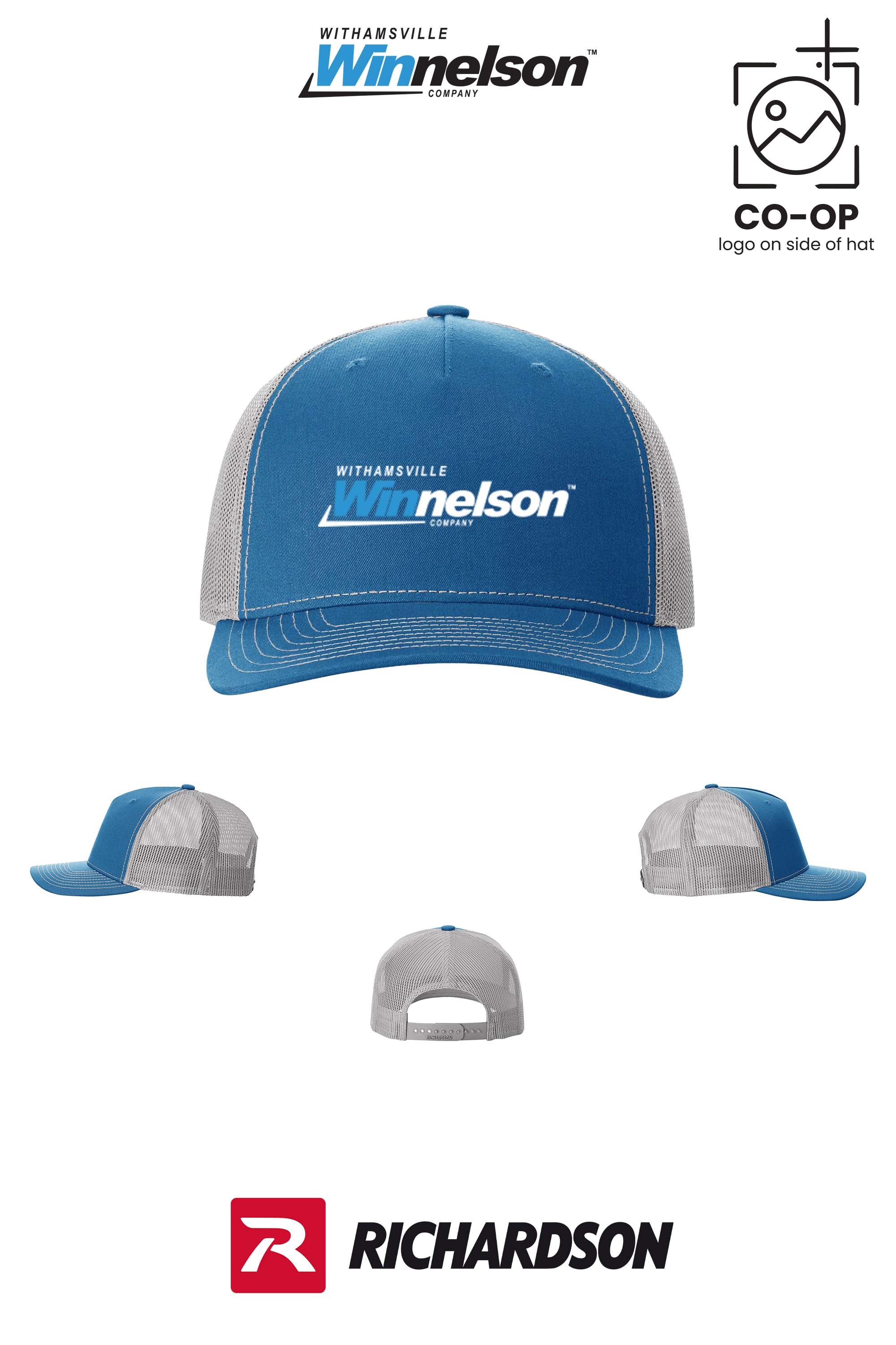 Richardson 112FP Five-Panel Trucker - Withamsville Winnelson