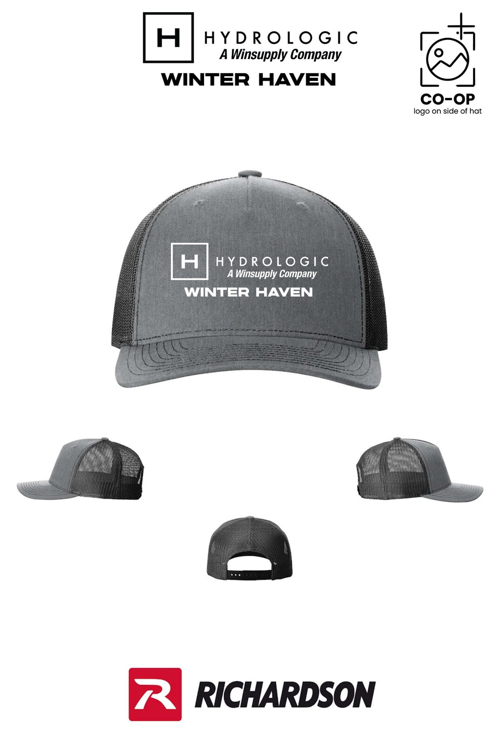 Richardson 112FP Five-Panel Trucker - Winsupply of Winter Haven