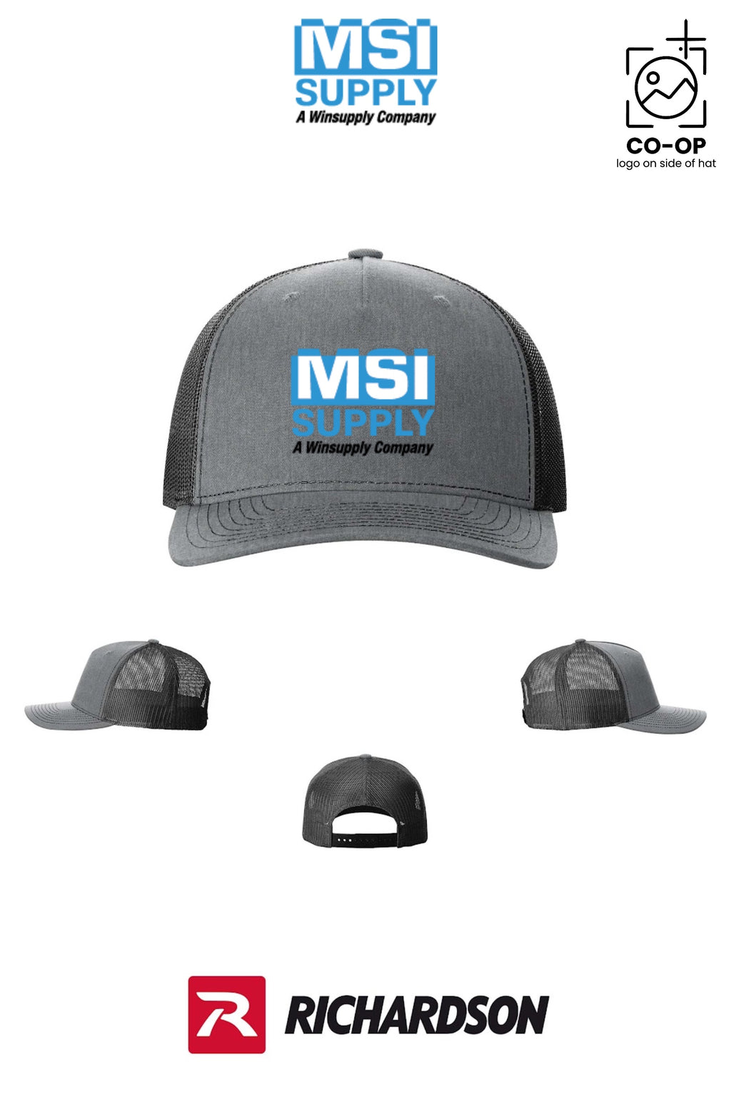 Richardson 112FP Five-Panel Trucker - MSI Supply Houston