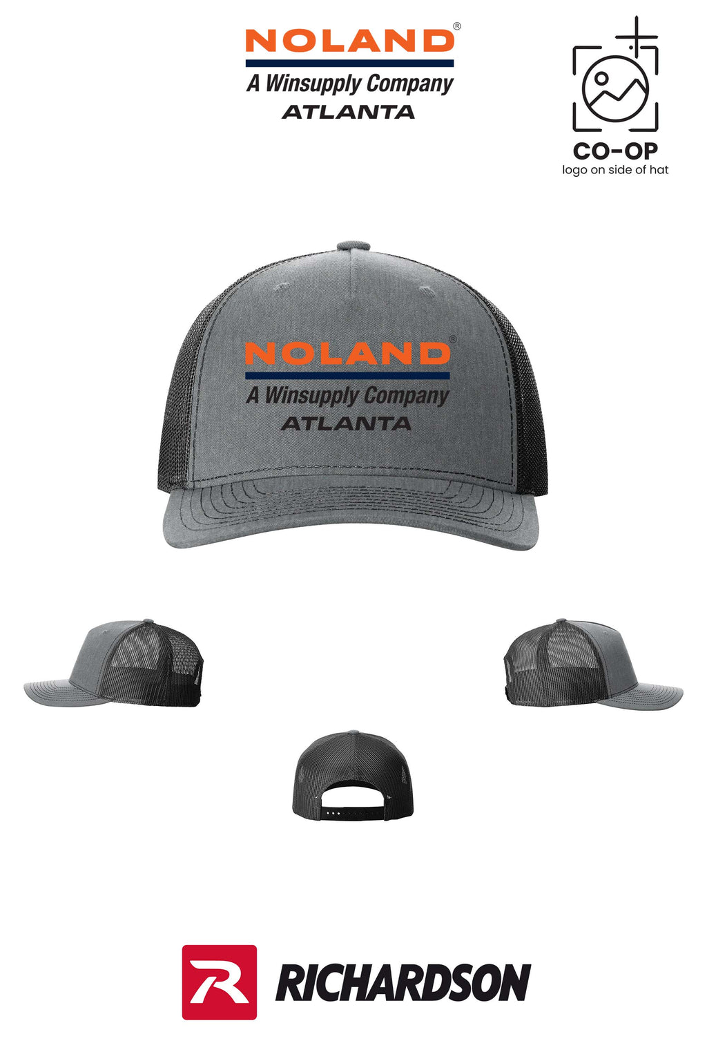 Richardson 112FP Five-Panel Trucker - Atlanta Noland