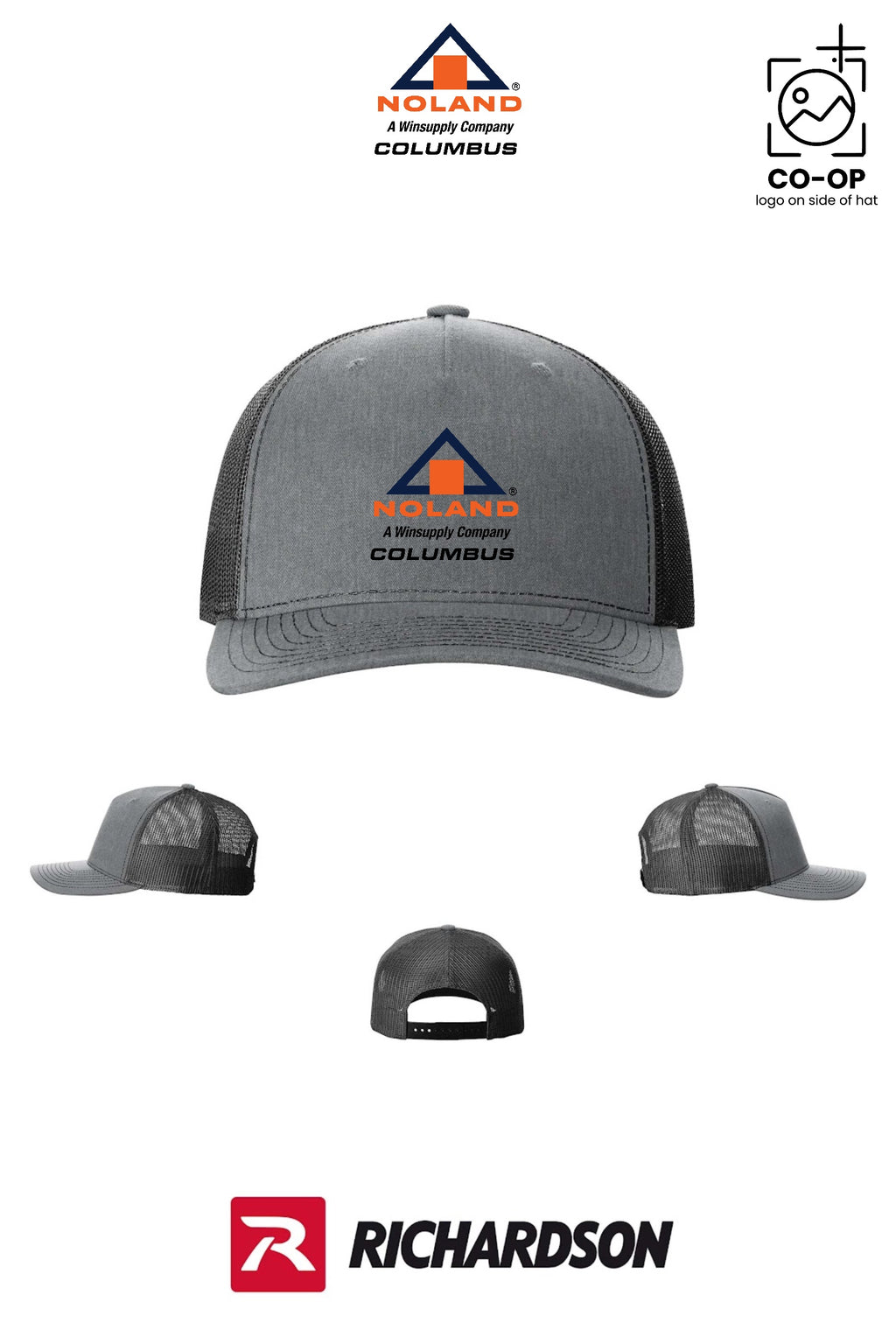 Richardson 112FP Five-Panel Trucker - Columbus Noland