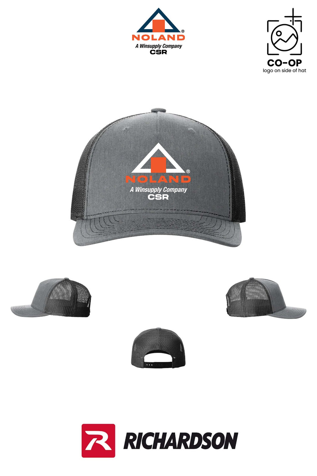 Richardson 112FP Five-Panel Trucker - Noland CSR