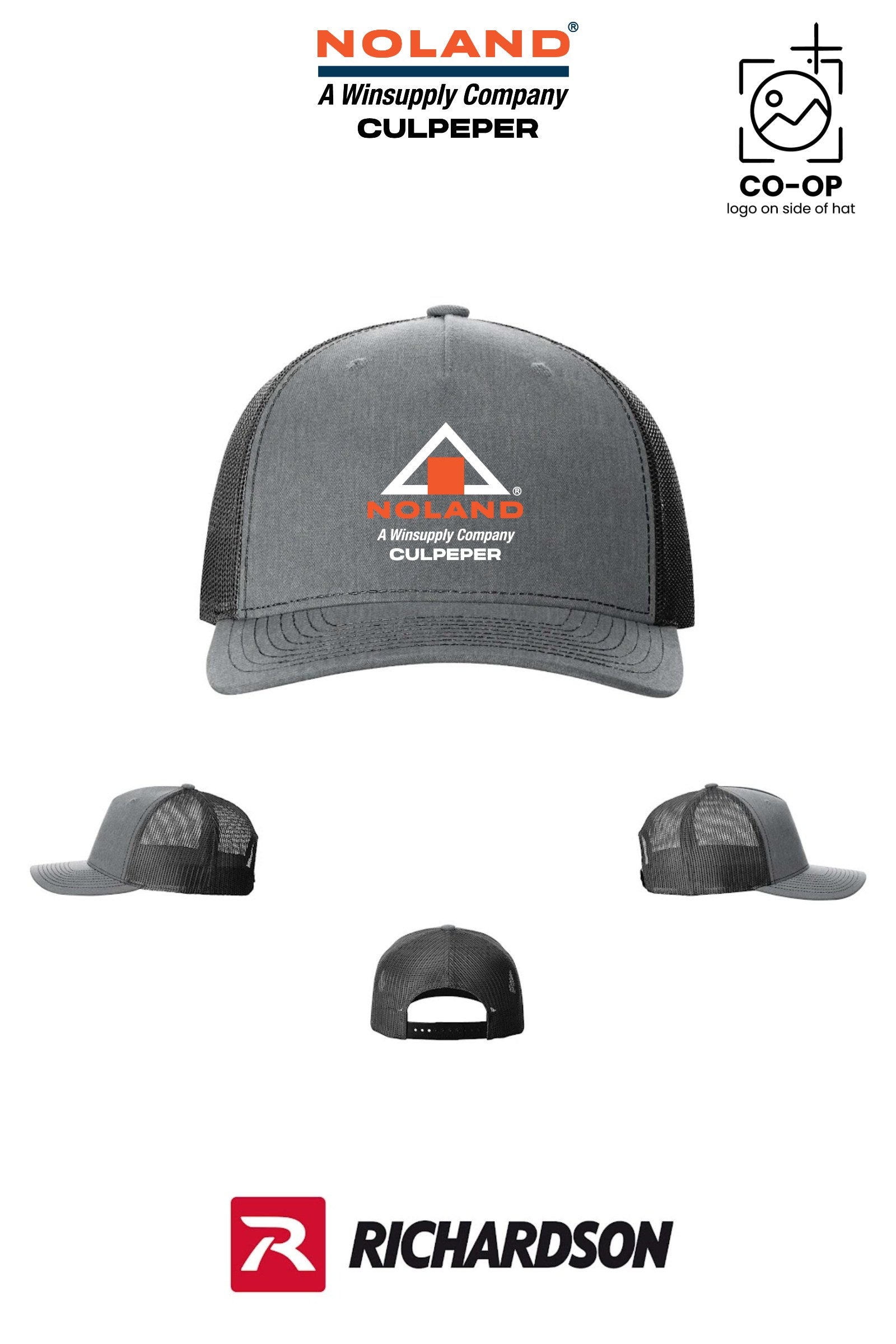 Richardson 112FP Five-Panel Trucker - Culpeper Noland