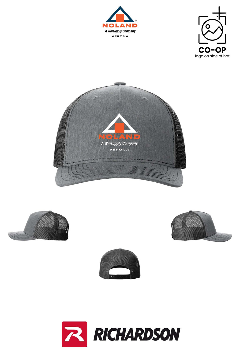 Richardson 112FP Five-Panel Trucker - Verona Noland