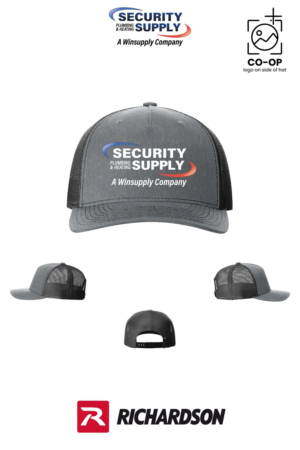Richardson 112FP Five-Panel Trucker - SPHS Watertown