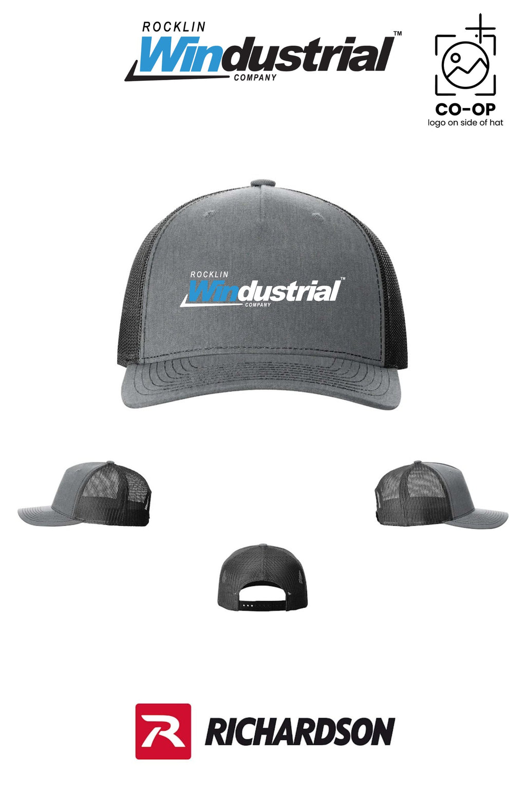 Richardson 112FP Five-Panel Trucker - Rocklin Windustrial